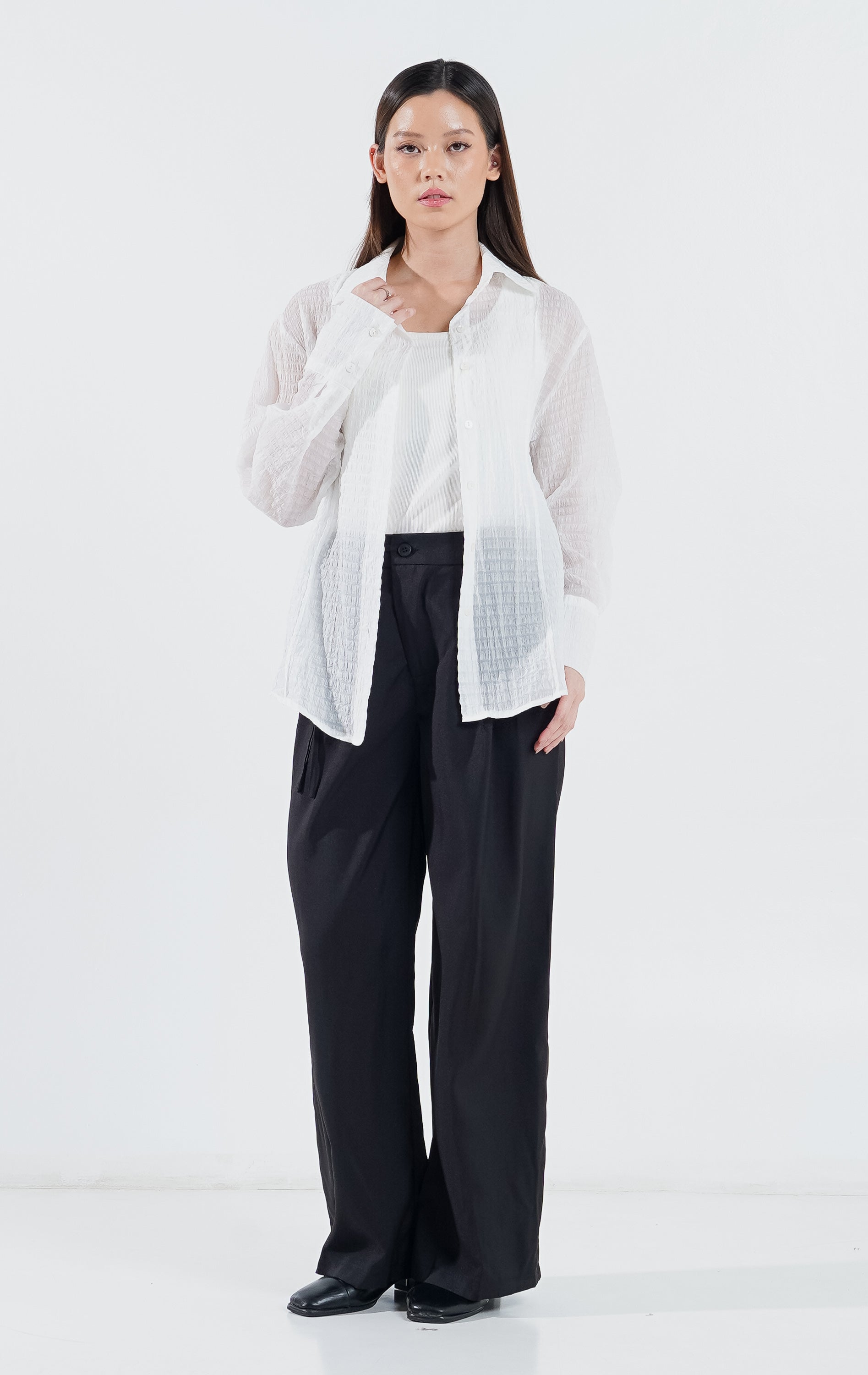 Luizy Top White