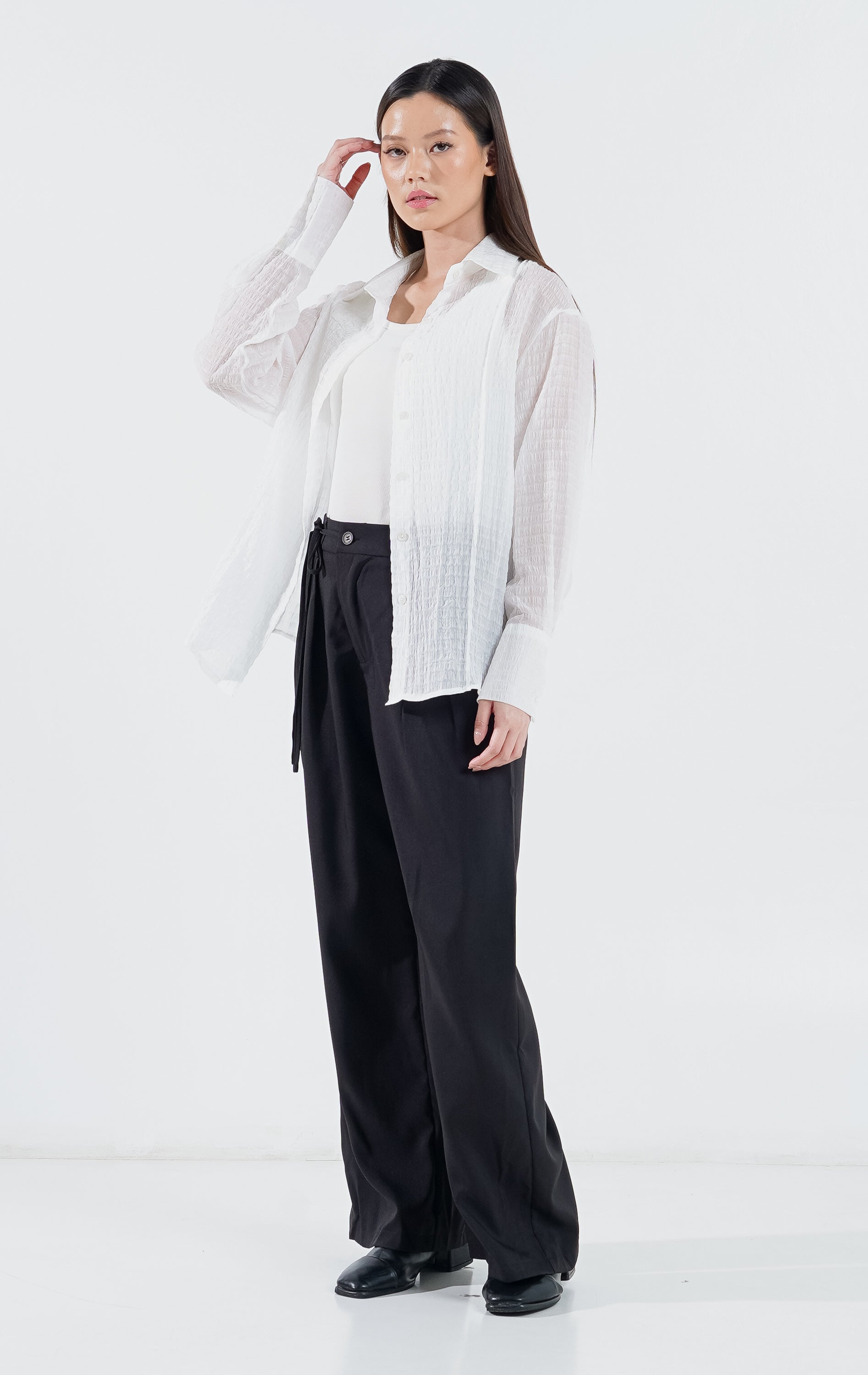 Luizy Top White