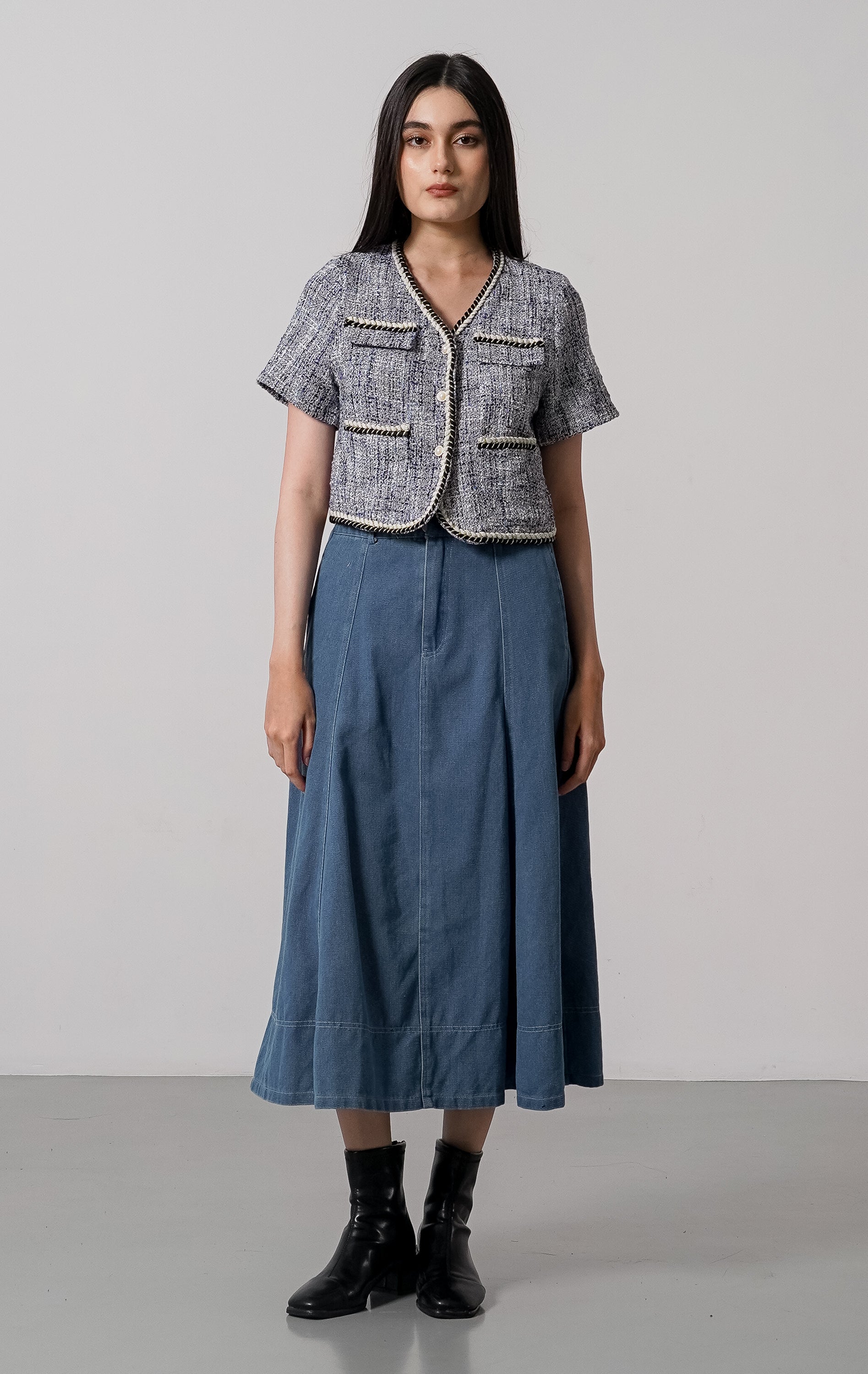 Ginny Top Blue