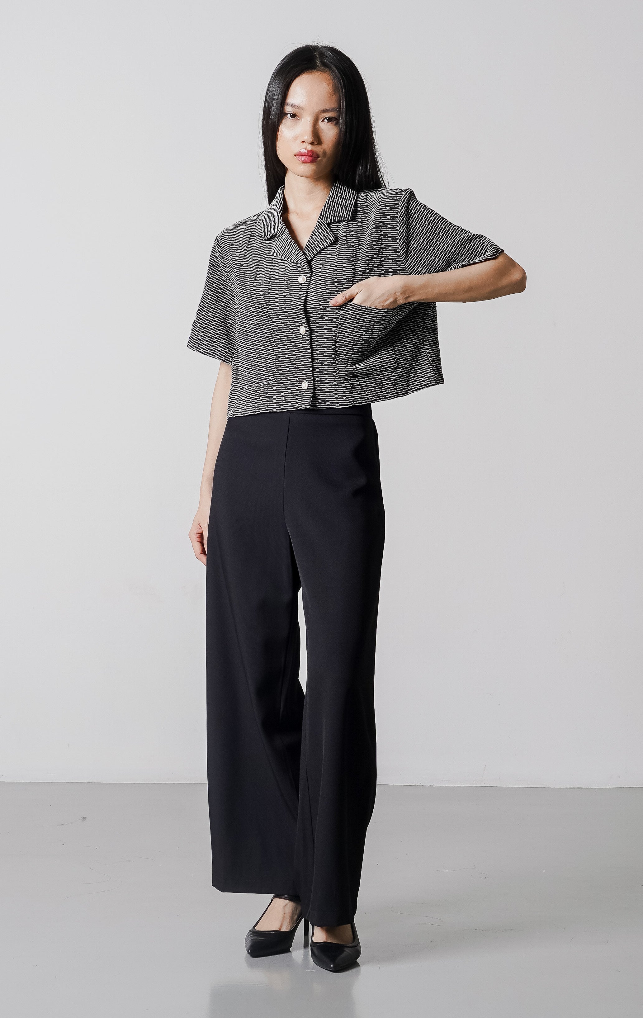 Bolivia Top Black