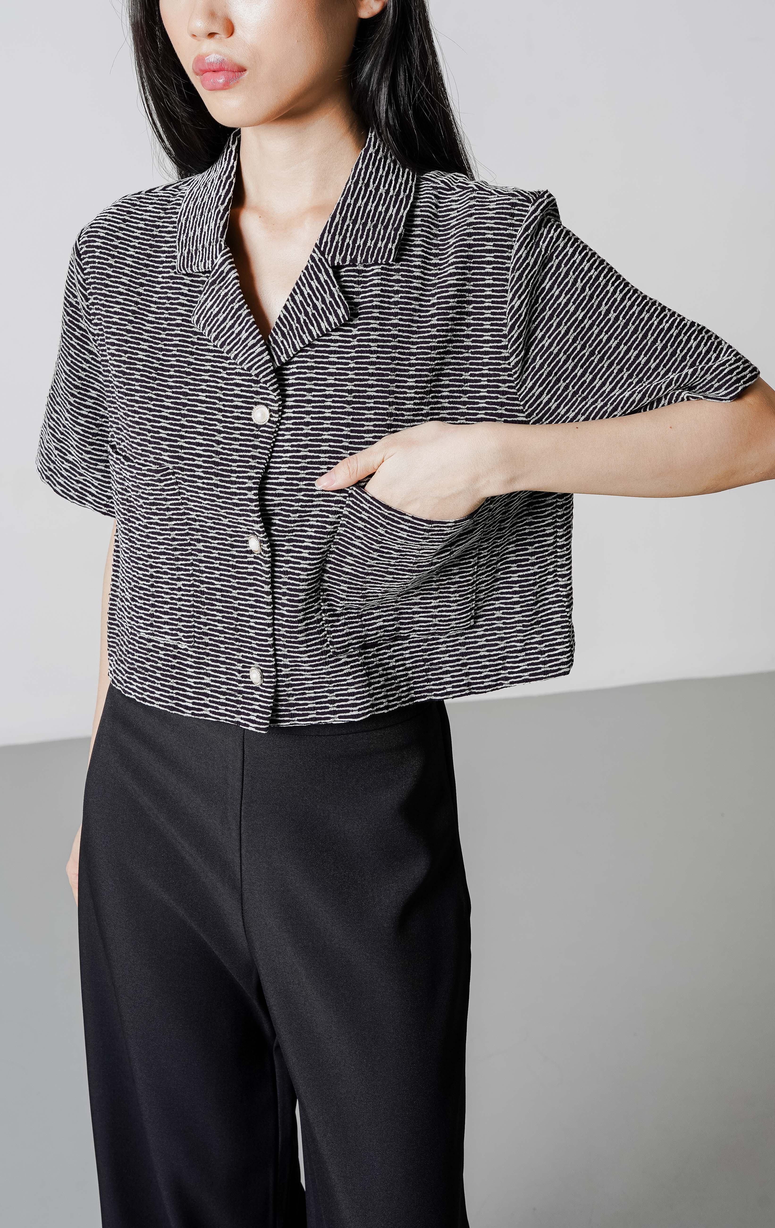 Bolivia Top Black