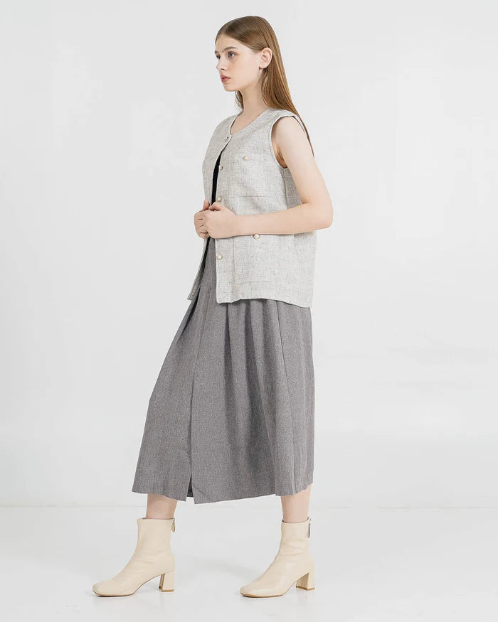 Alina Grey Vest
