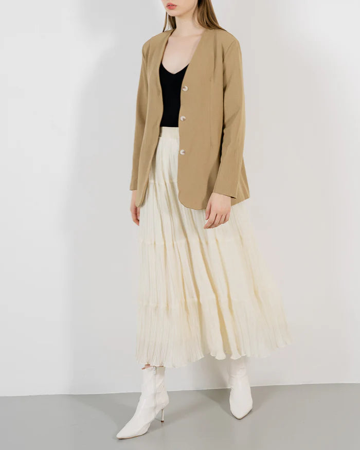 Kazuha Brown Blazer
