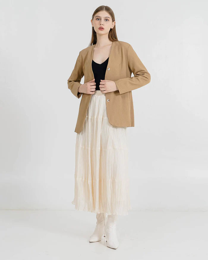Kazuha Brown Blazer