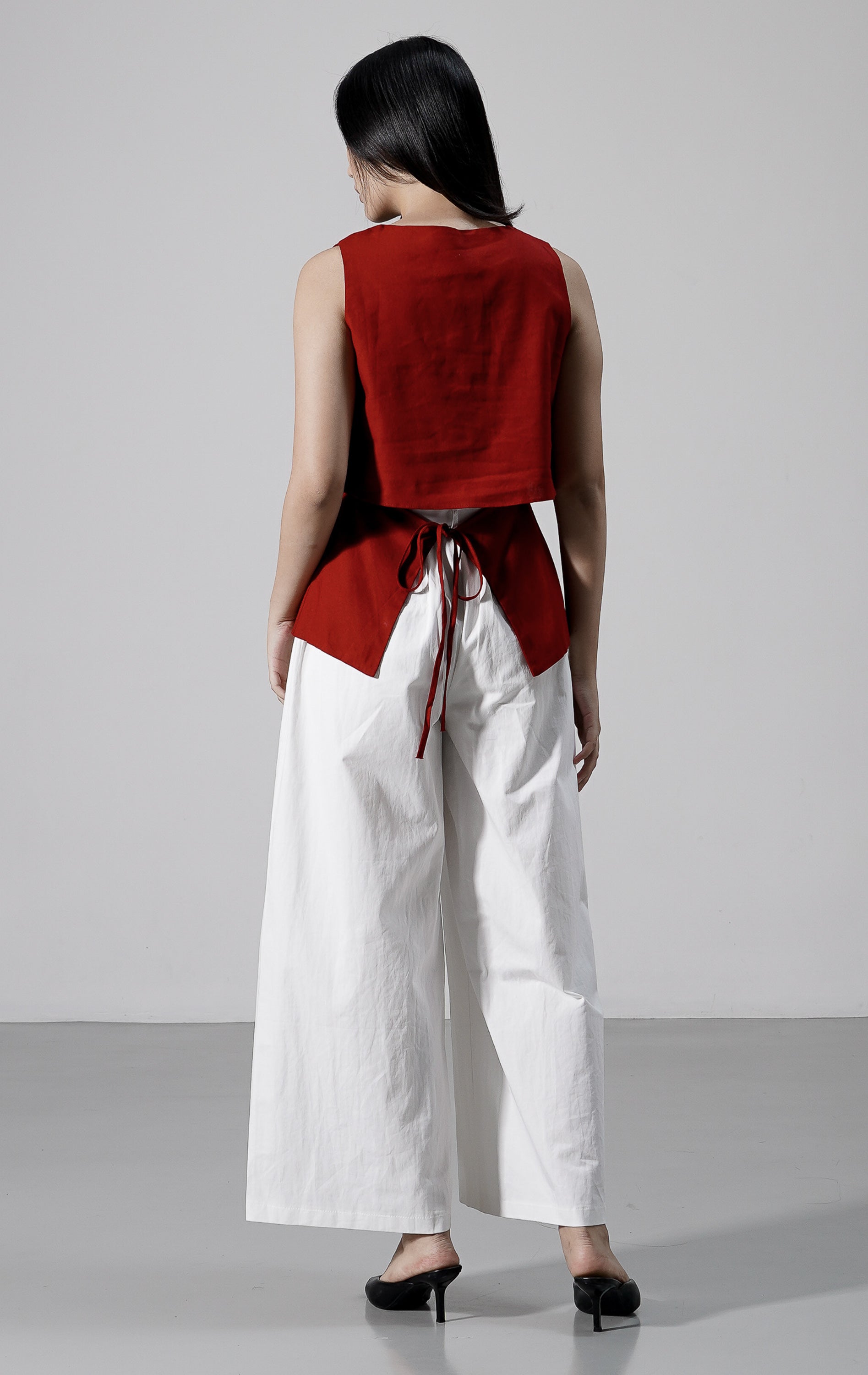 Alessia Vest Red