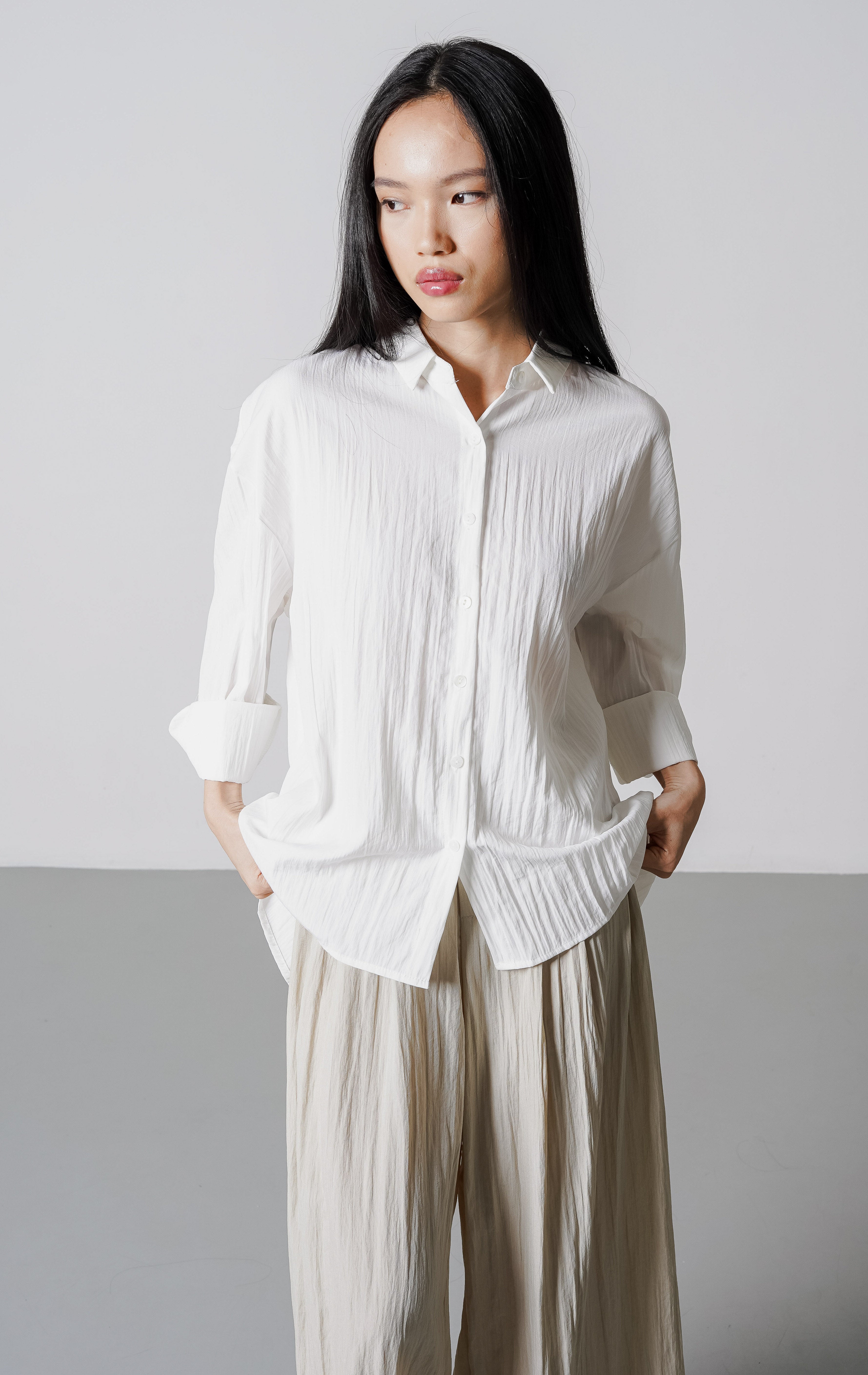 Nakiya Top White