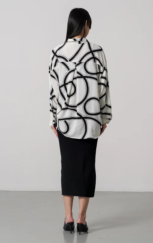 Ameera Top White