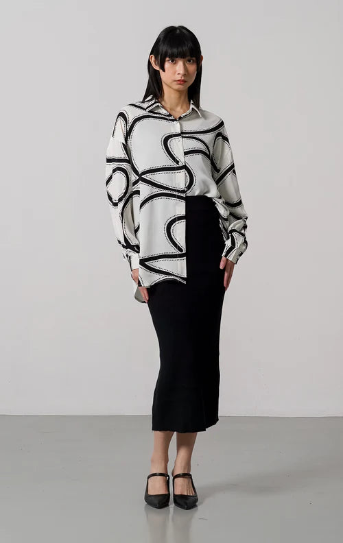 Ameera Top White