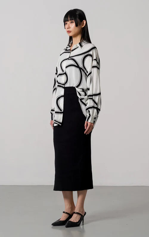 Ameera Top White