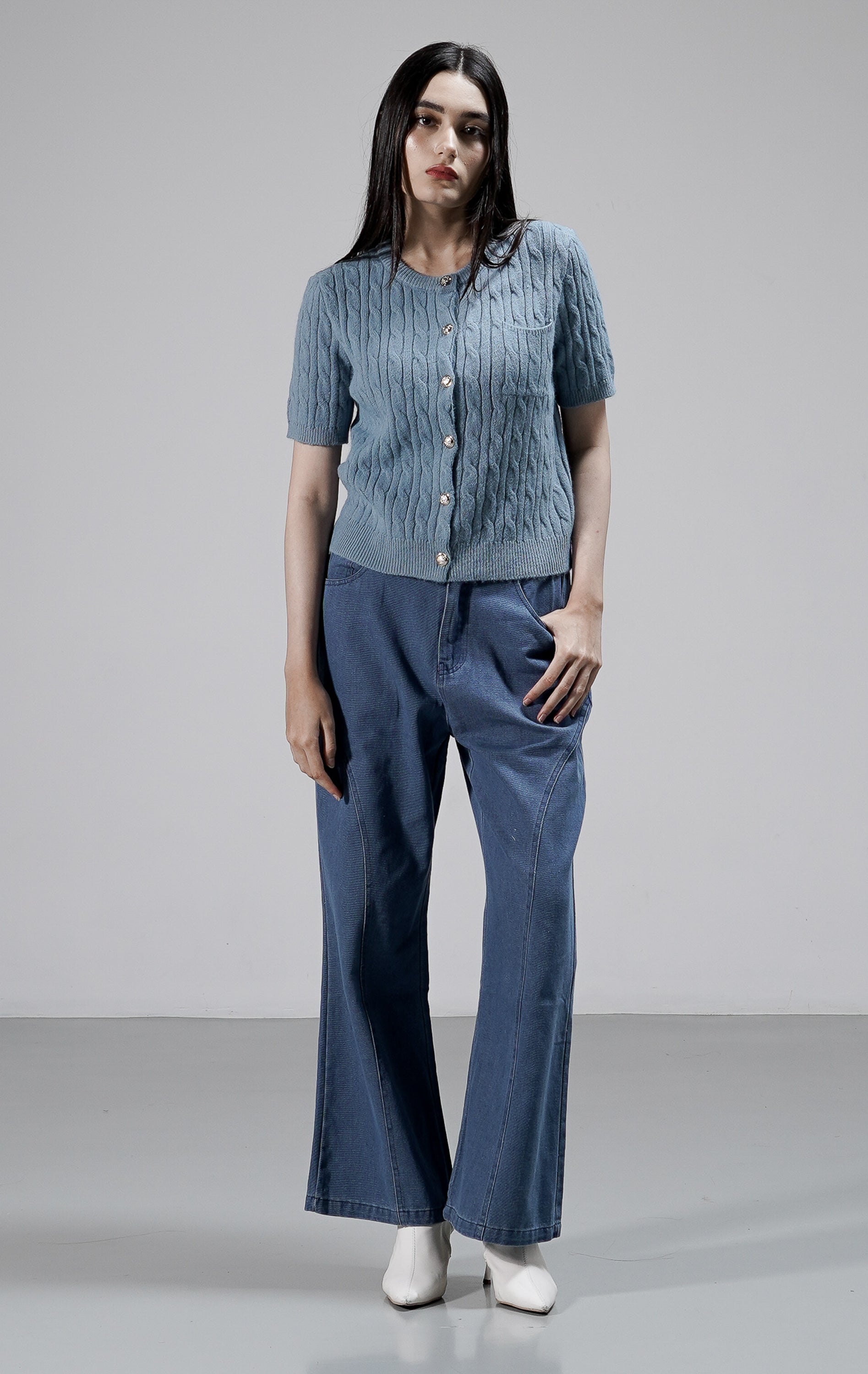 Lizzy Top Blue