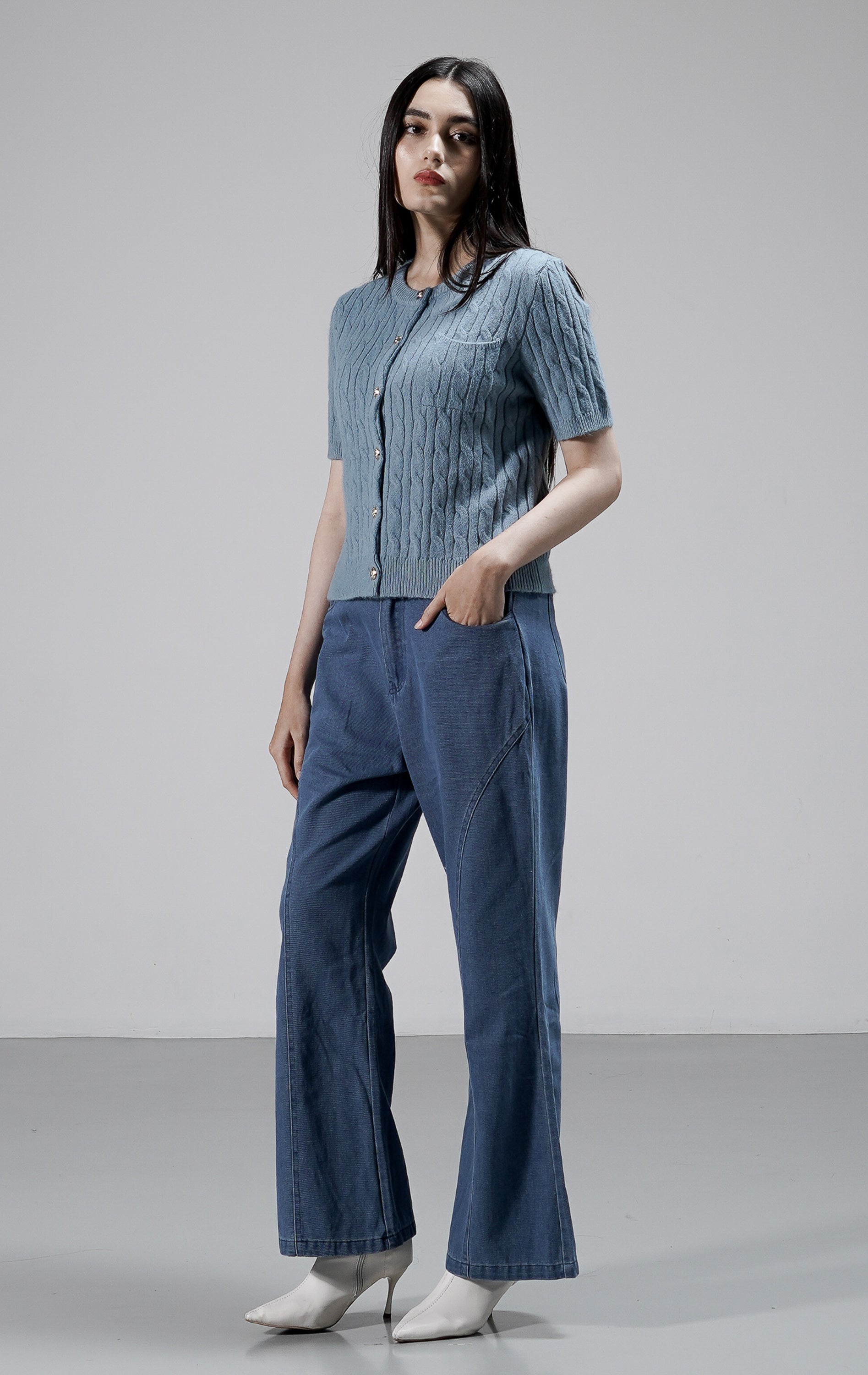 Lizzy Top Blue