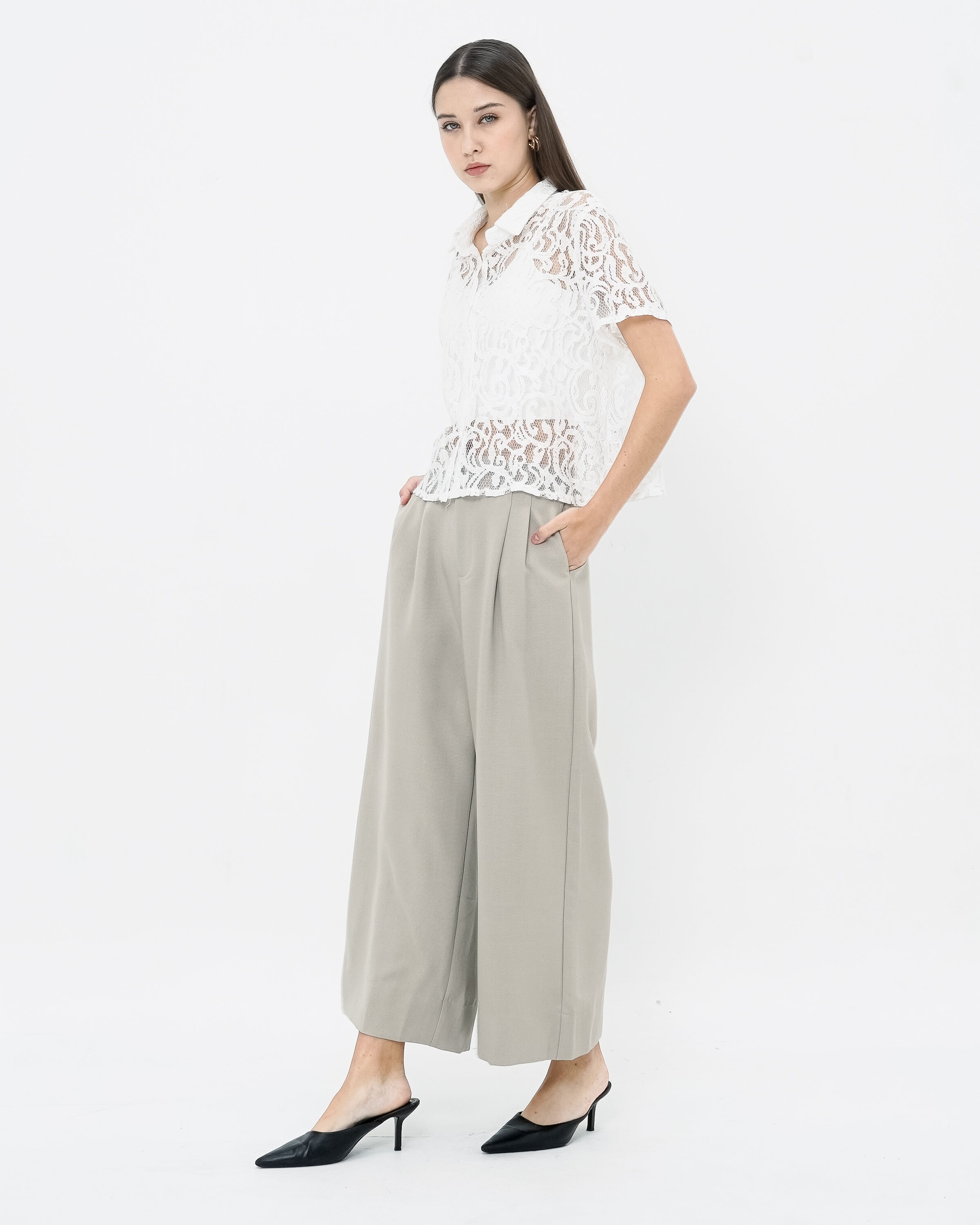Lewisa Top White
