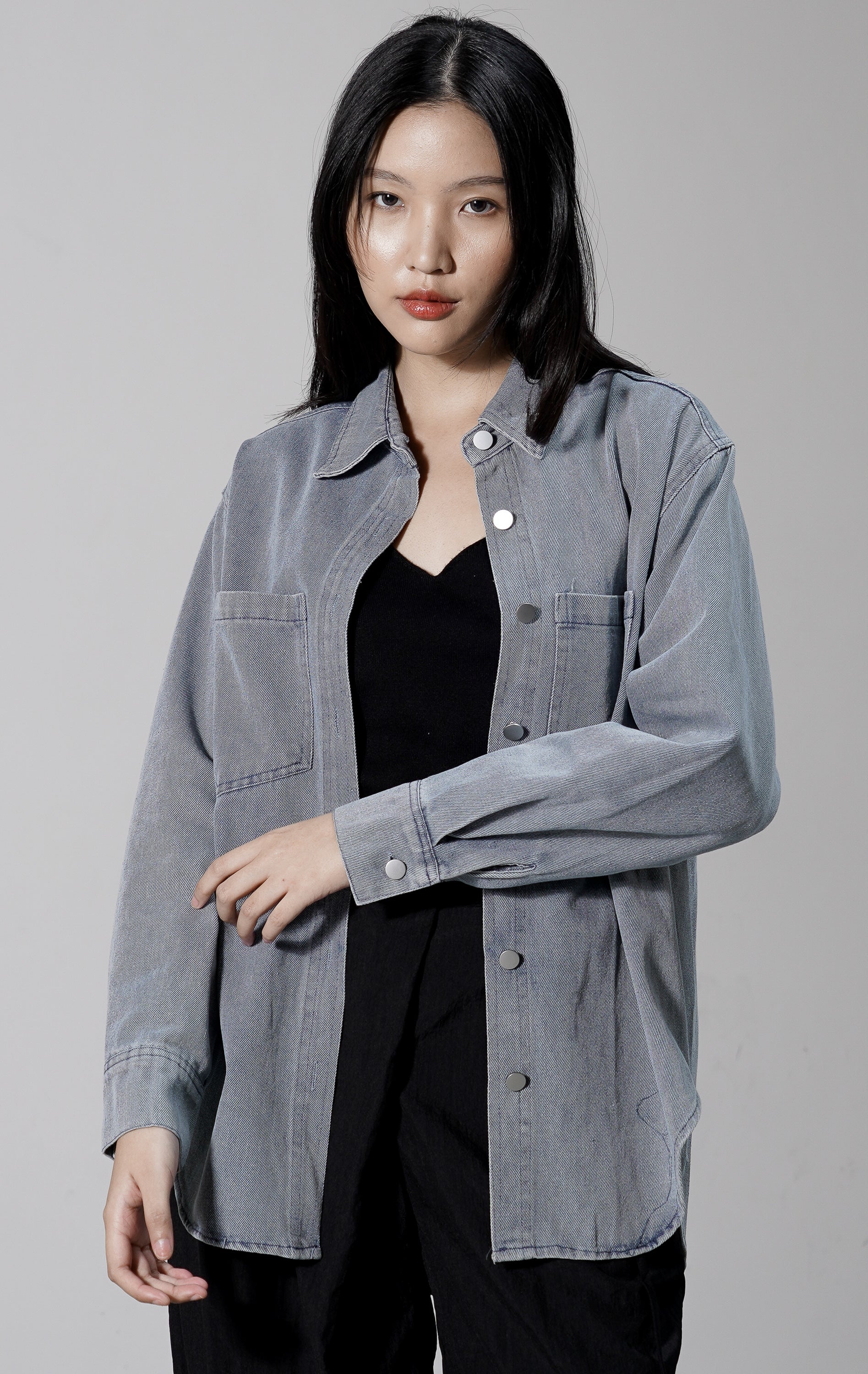 Zia Top Light Denim