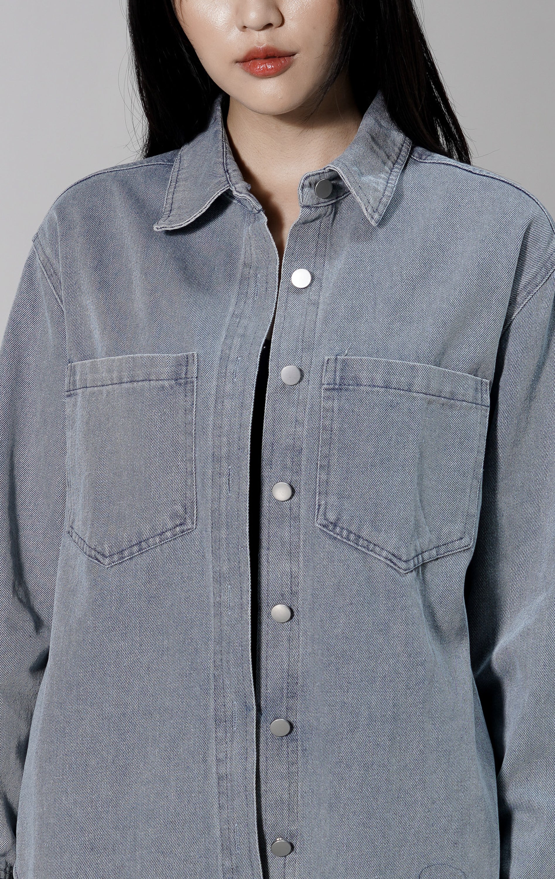 Zia Top Light Denim