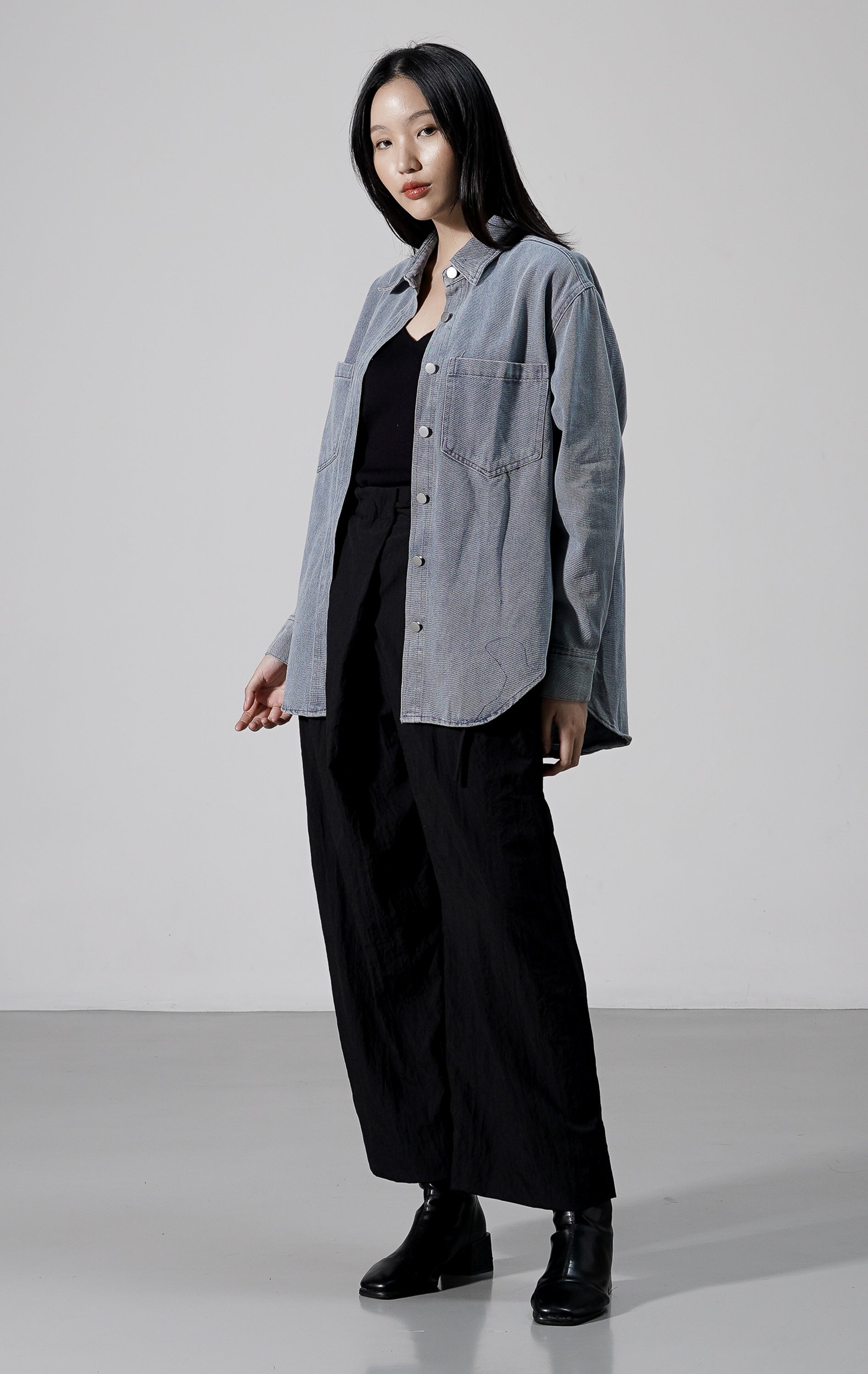 Zia Top Light Denim