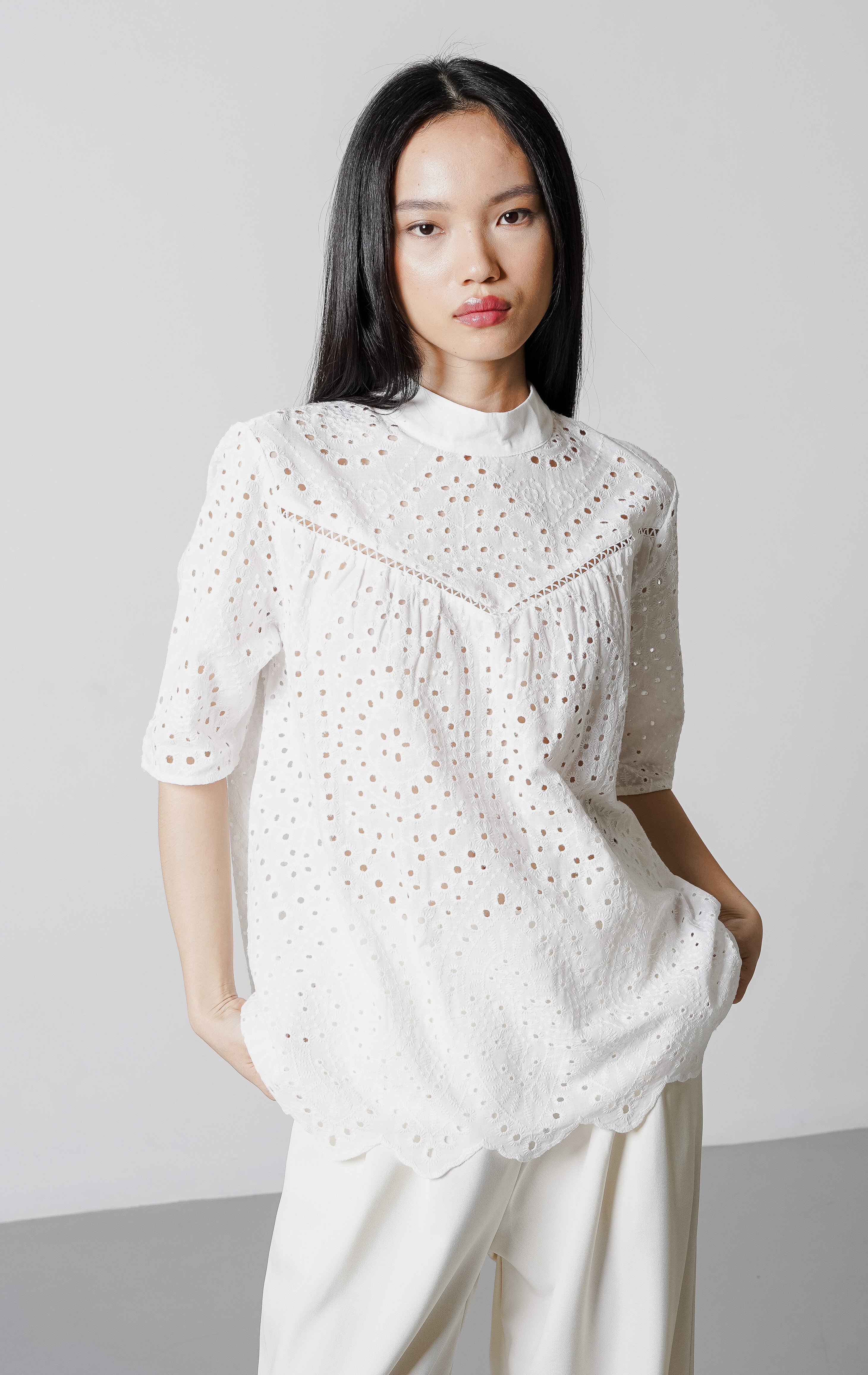 Mari Top White