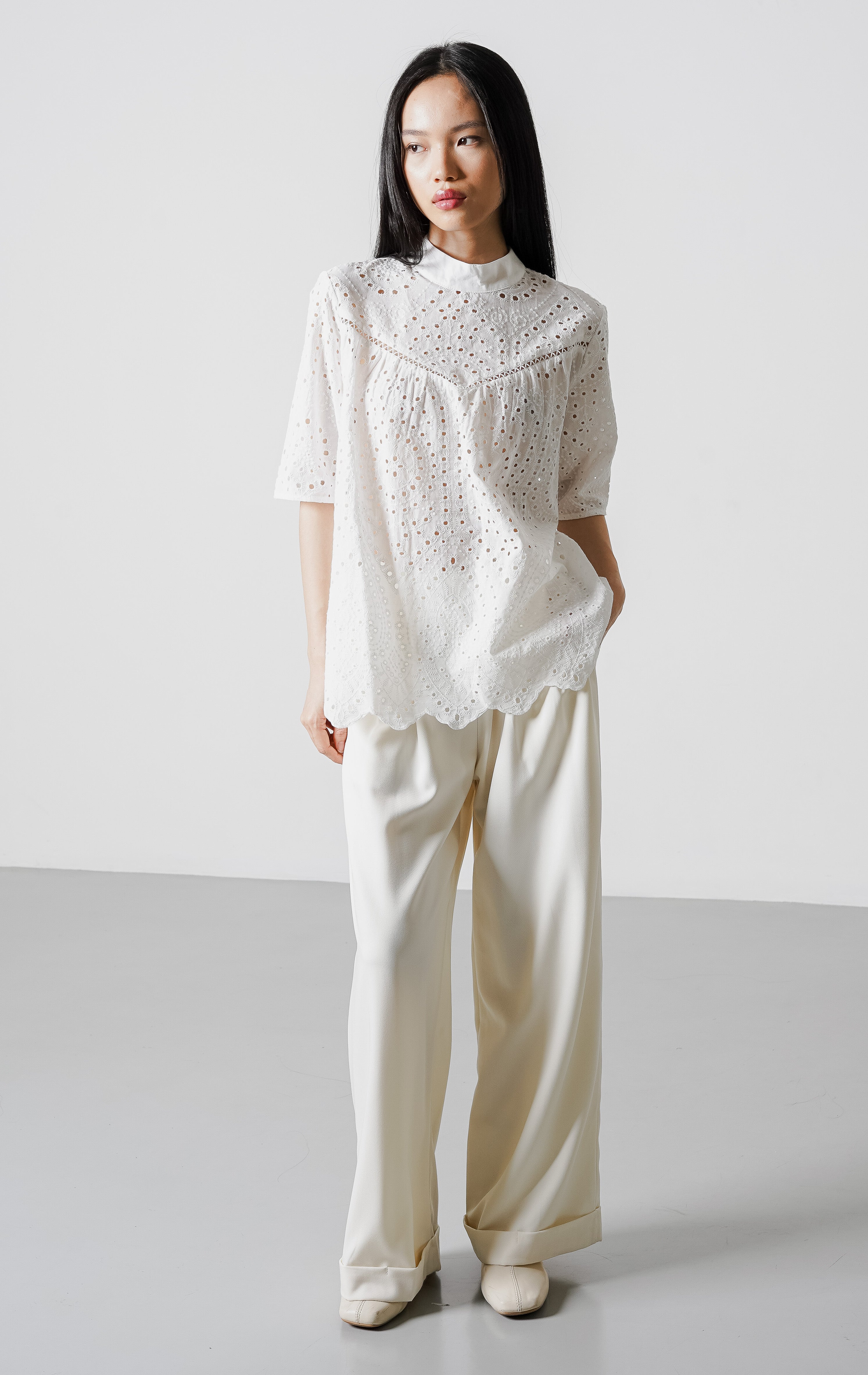 Mari Top White