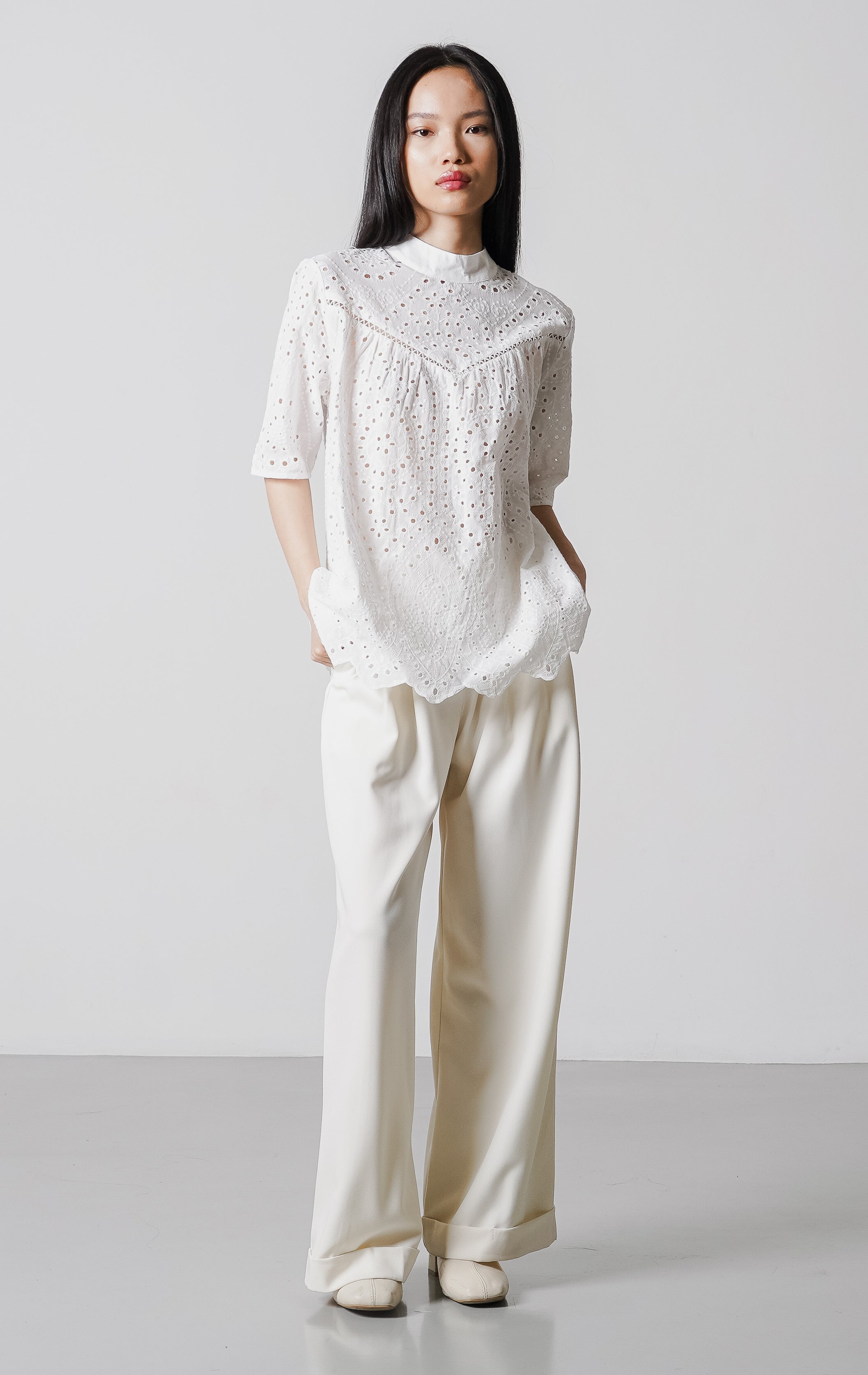 Mari Top White