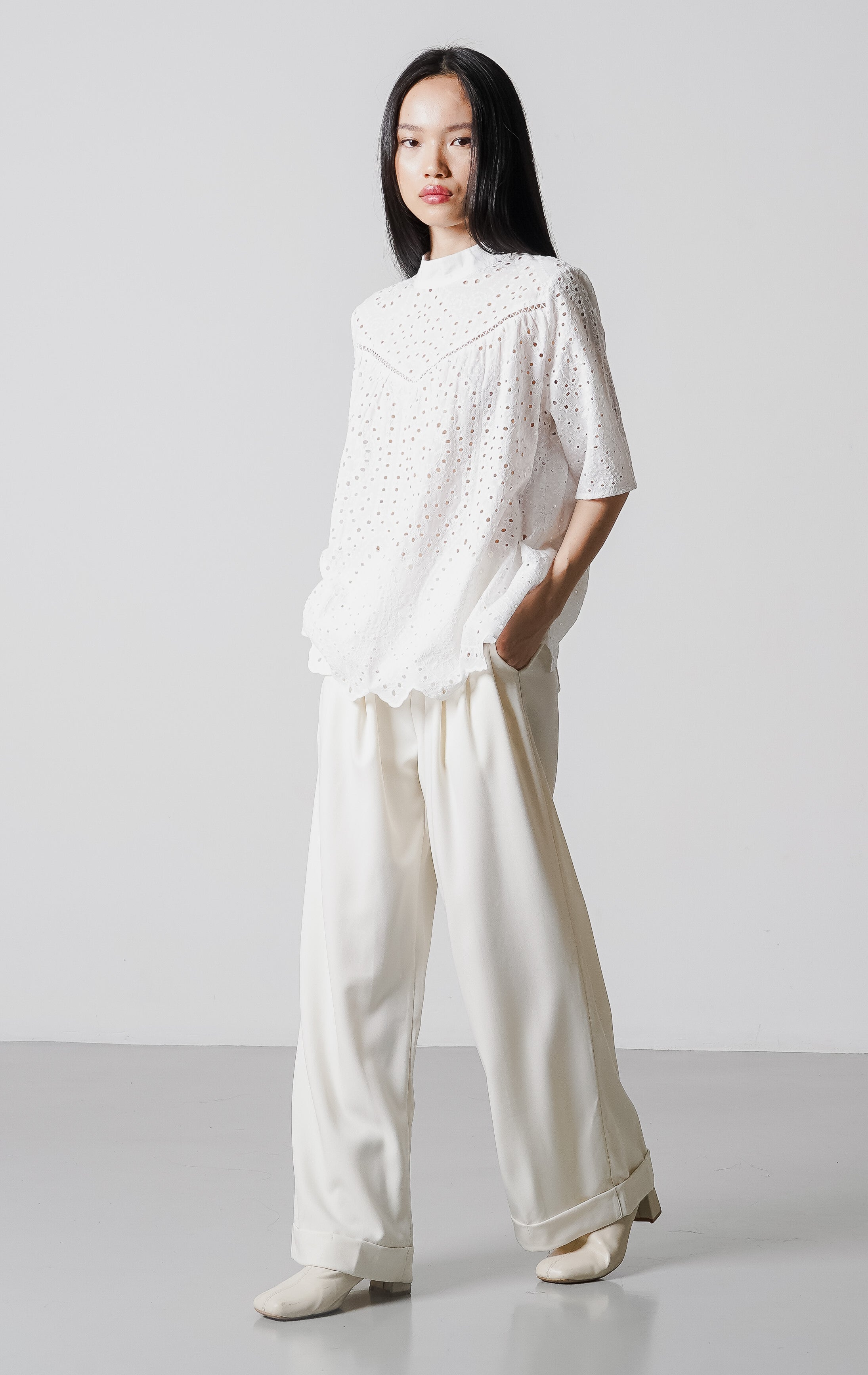 Mari Top White