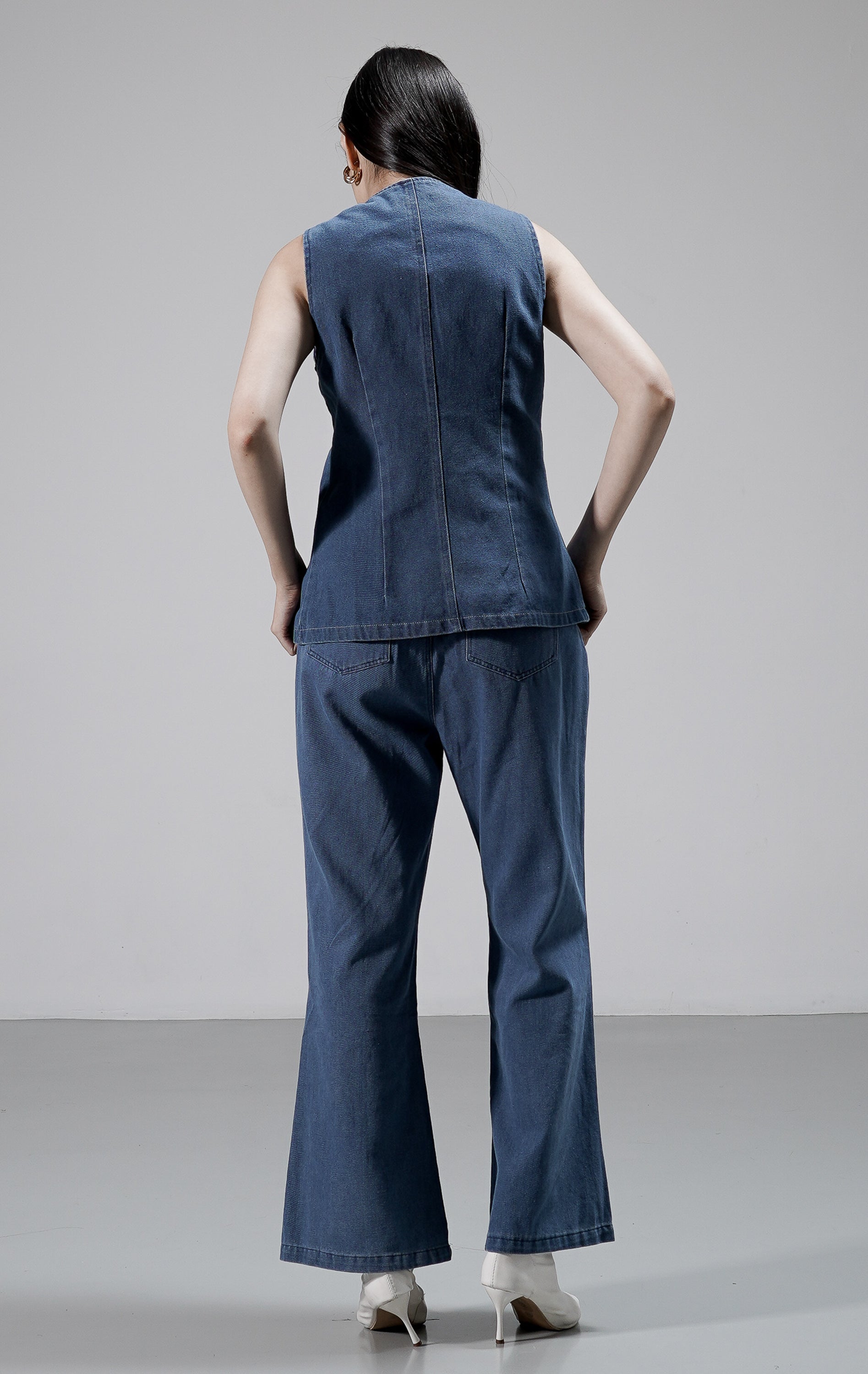 Peterly Vest Denim