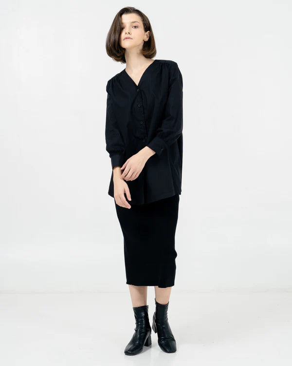 Fiora Top Black