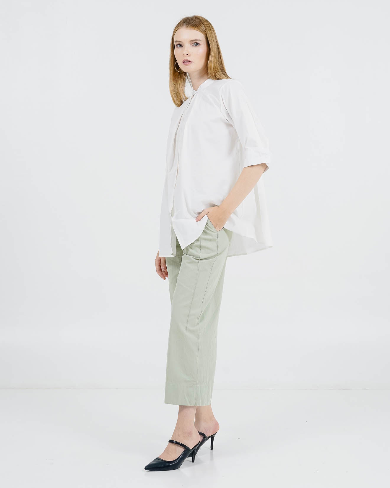Xylia White Blouse