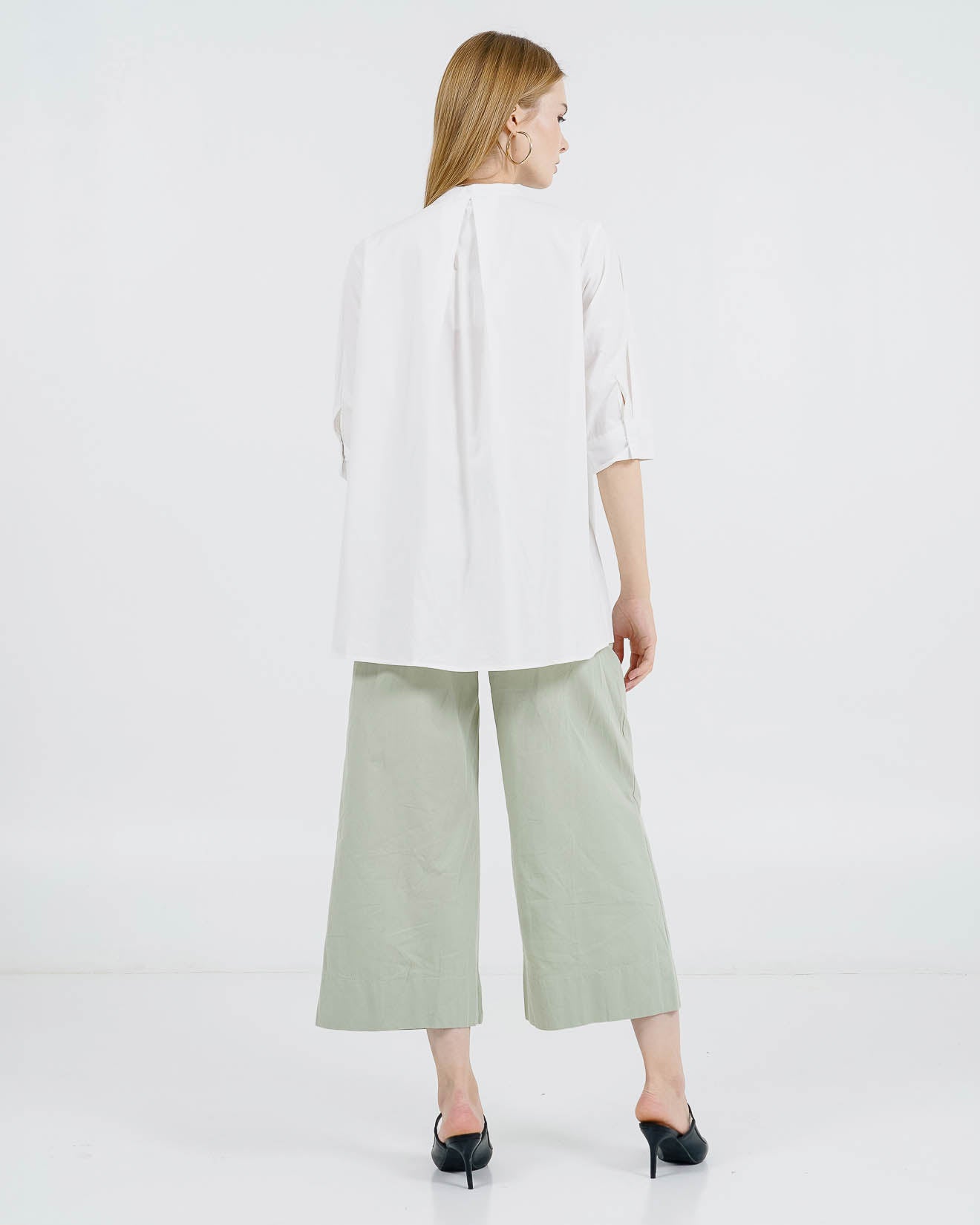 Xylia White Blouse