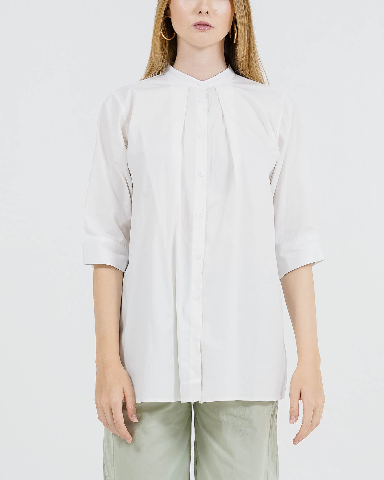 Xylia White Blouse