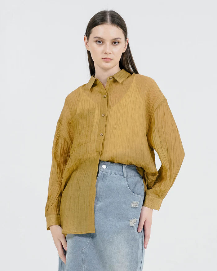 Bella Shirt Brown