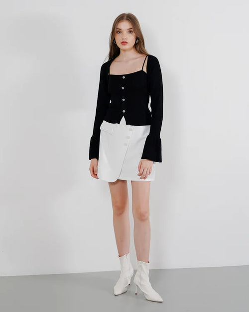 Amanda Knit Cardigan Black