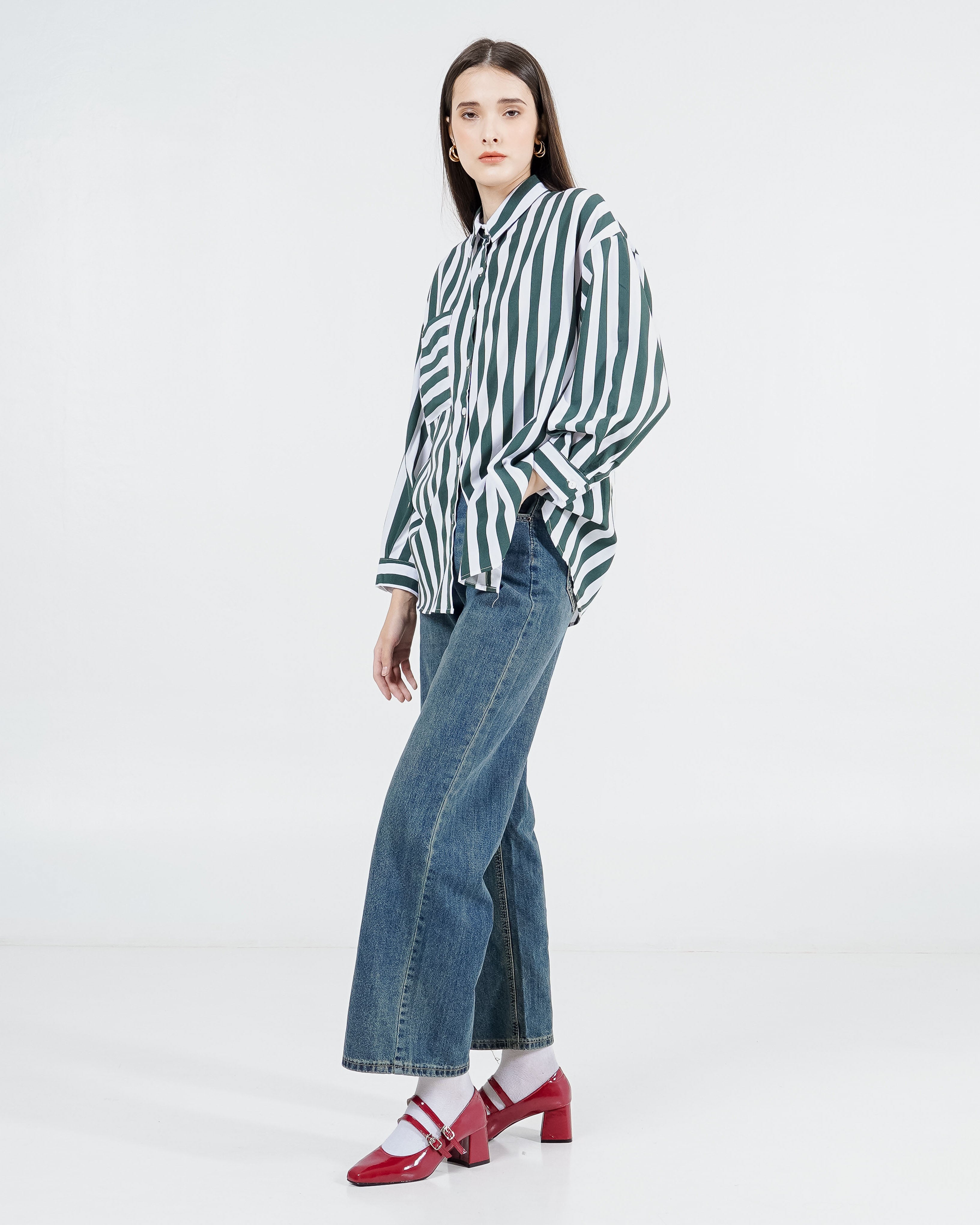 Libby Top Green