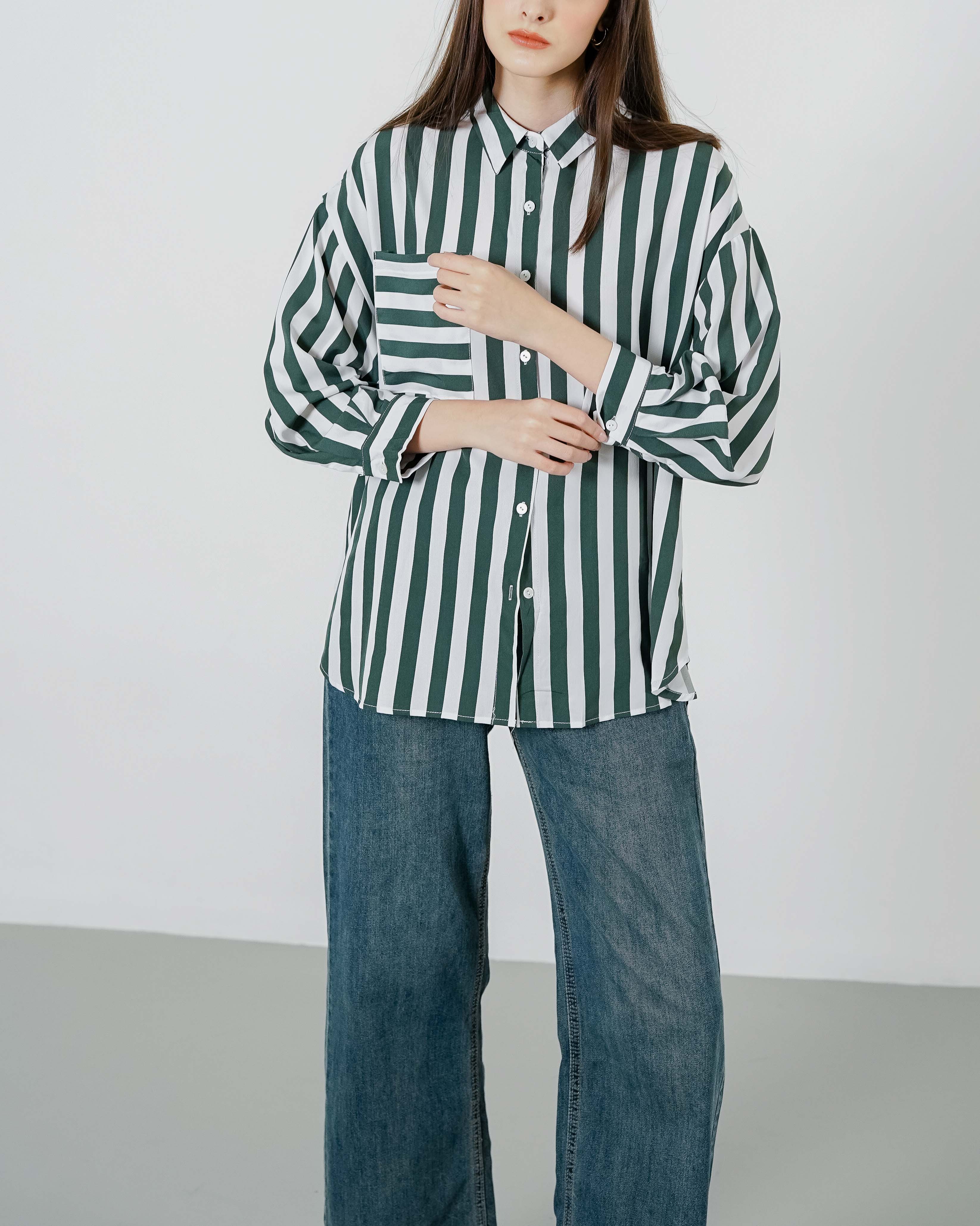 Libby Top Green