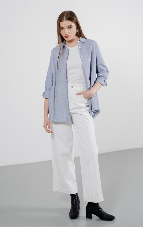 Ryann Top Blue Striped