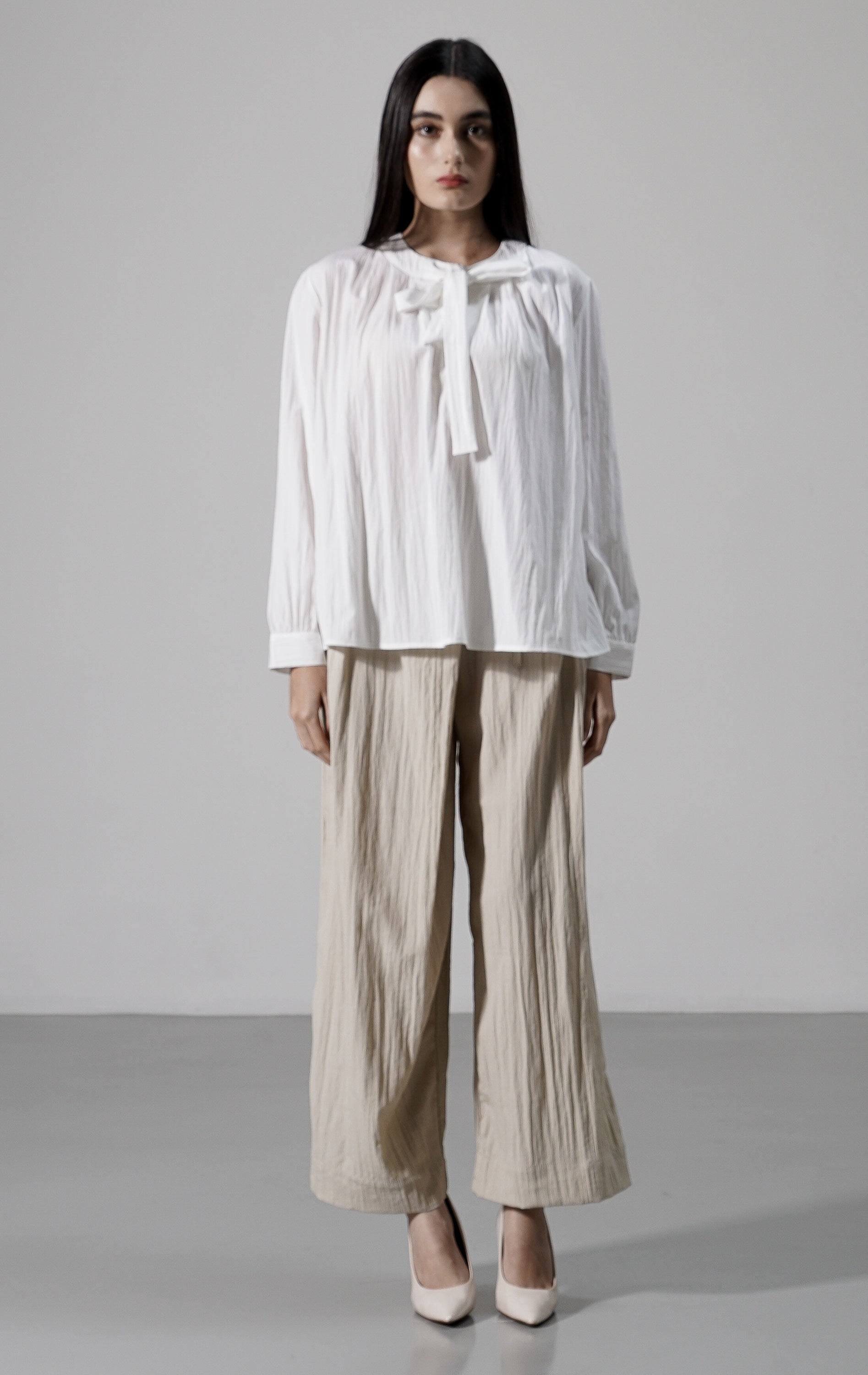 Allie Top White