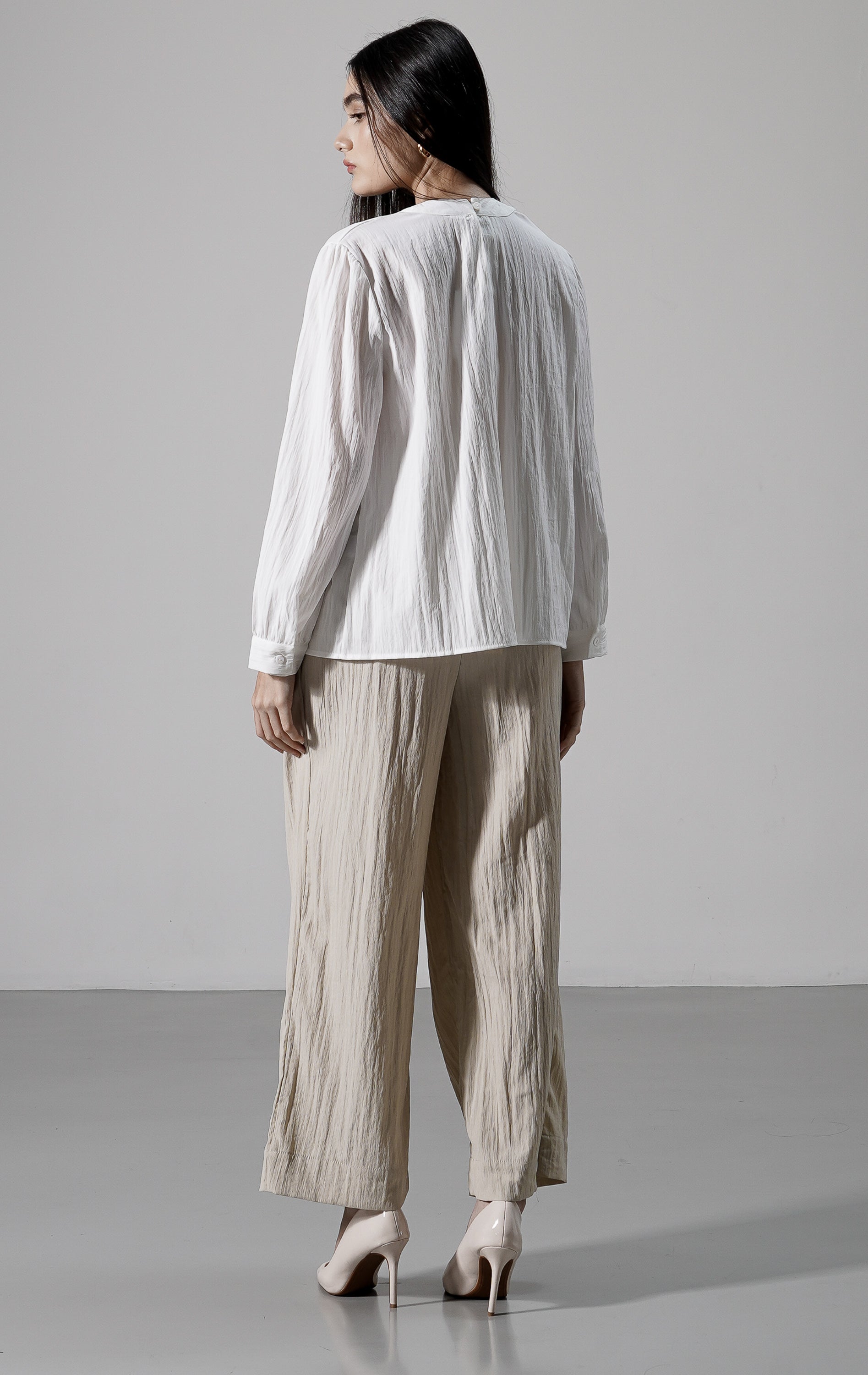 Allie Top White