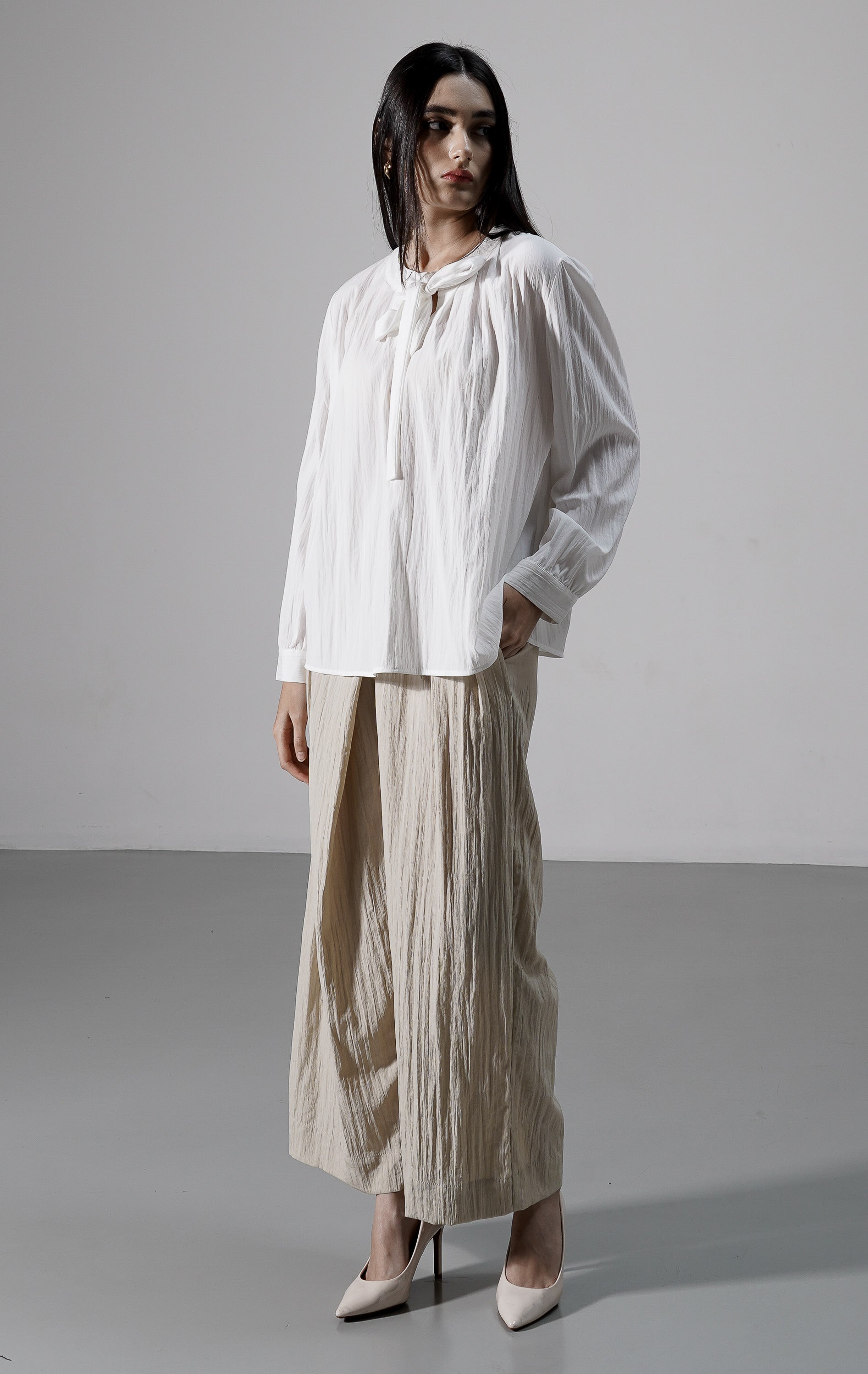 Allie Top White