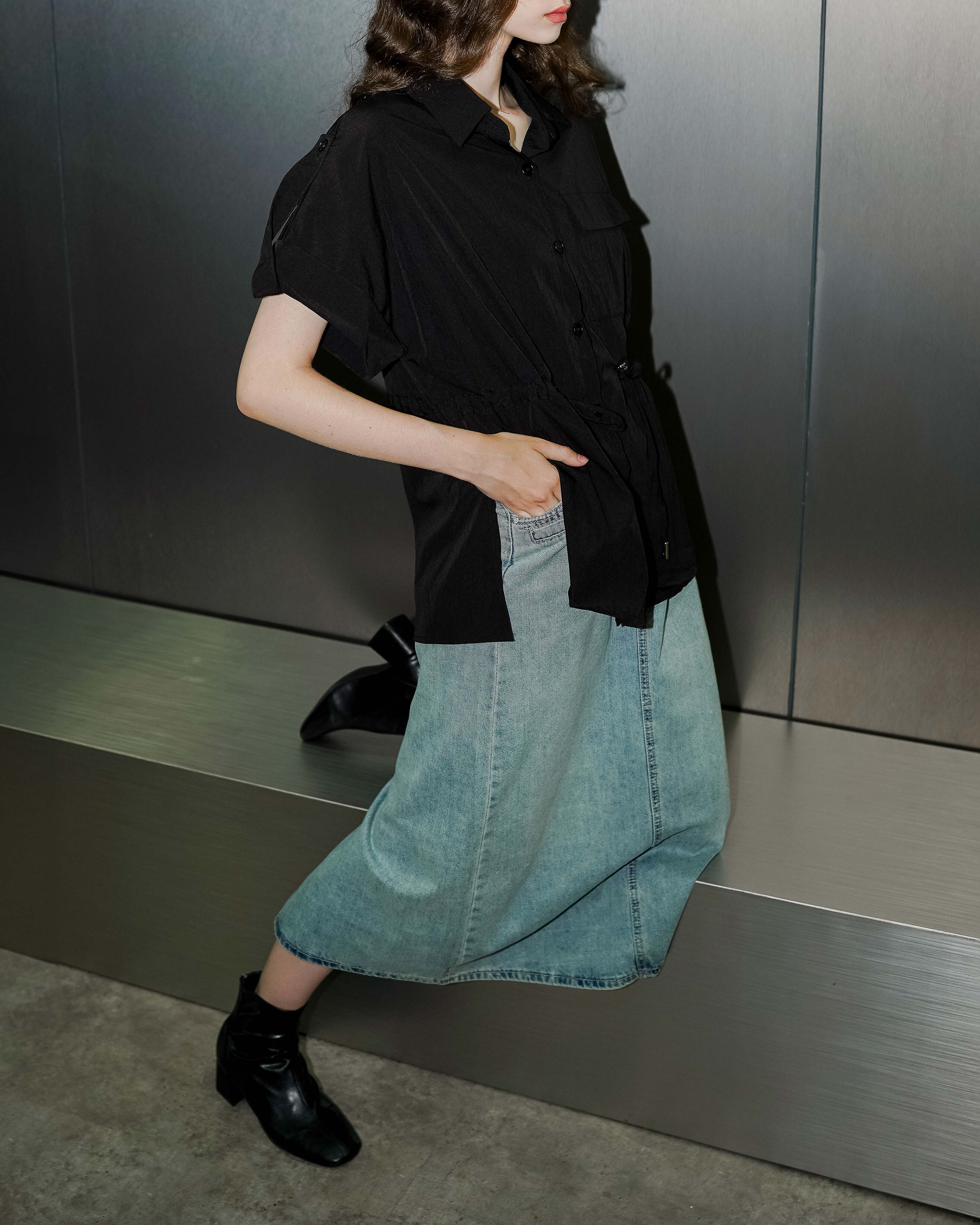 Asher Top Black