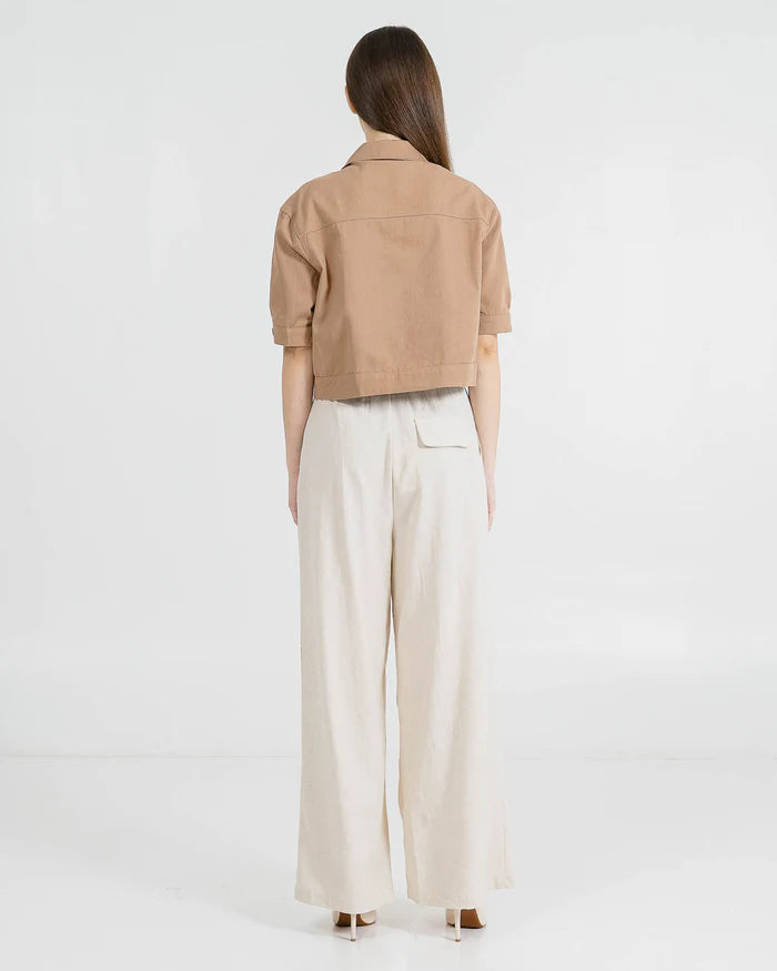Flyn Top Brown
