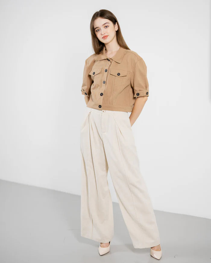 Flyn Top Brown