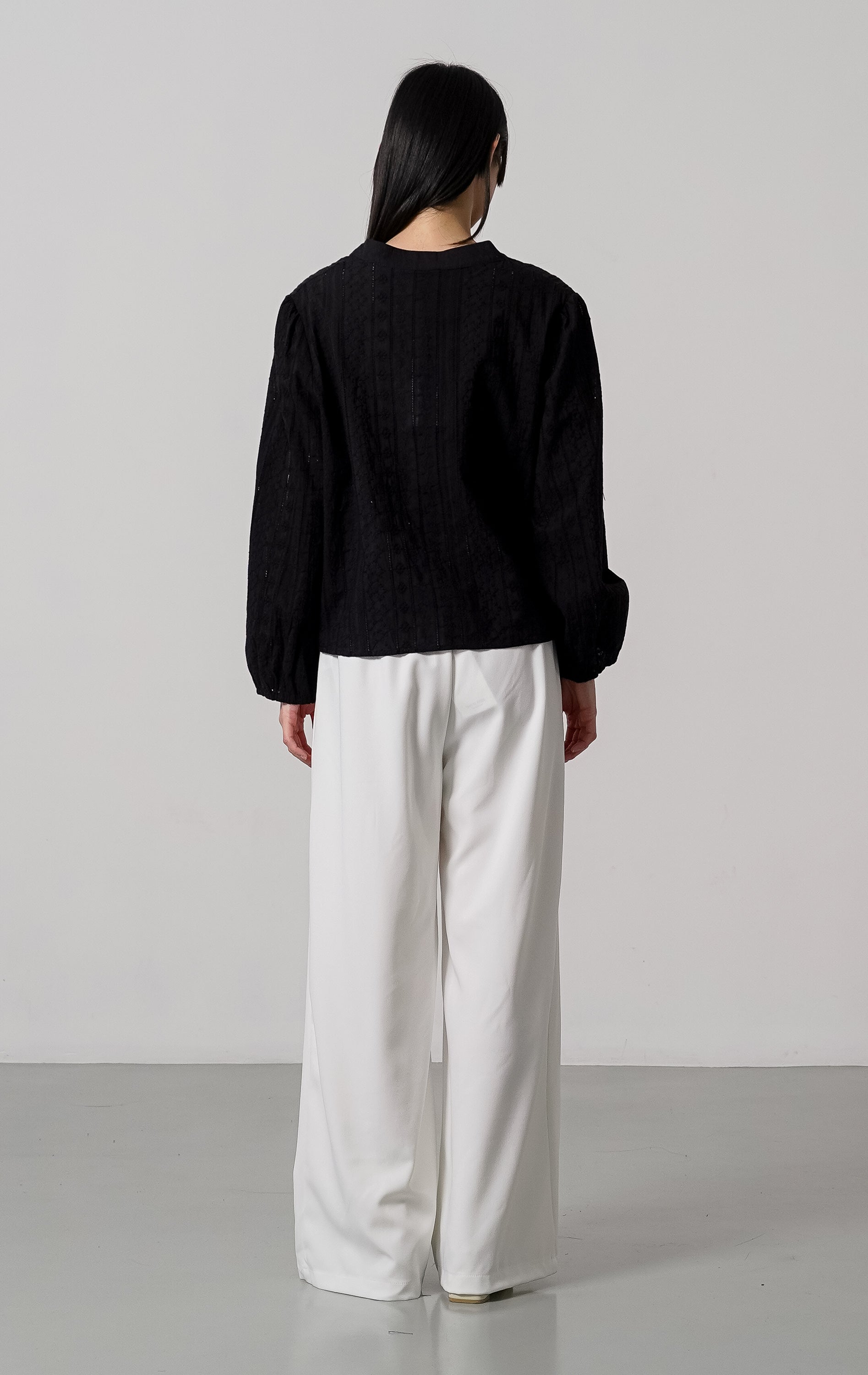 Flora Top Black