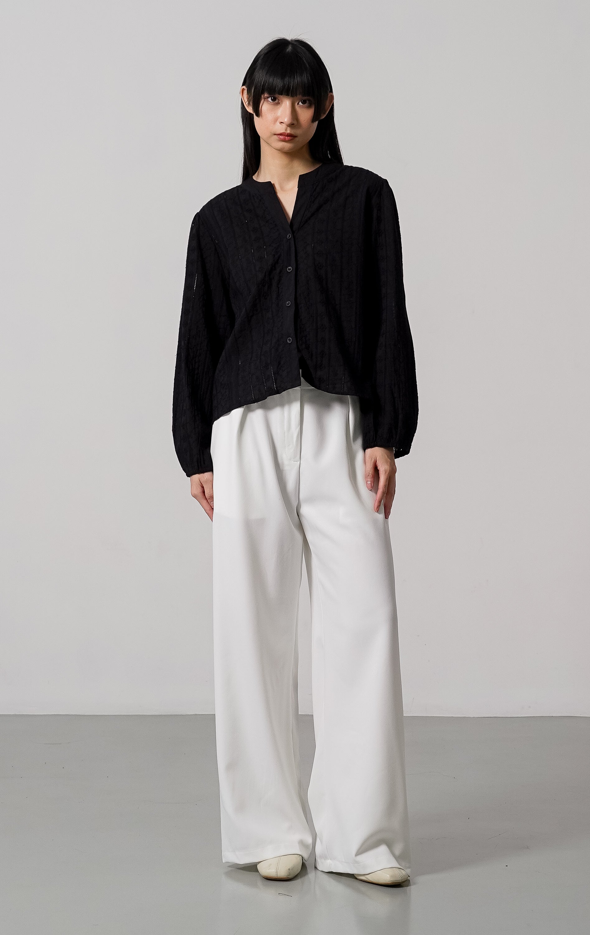 Flora Top Black