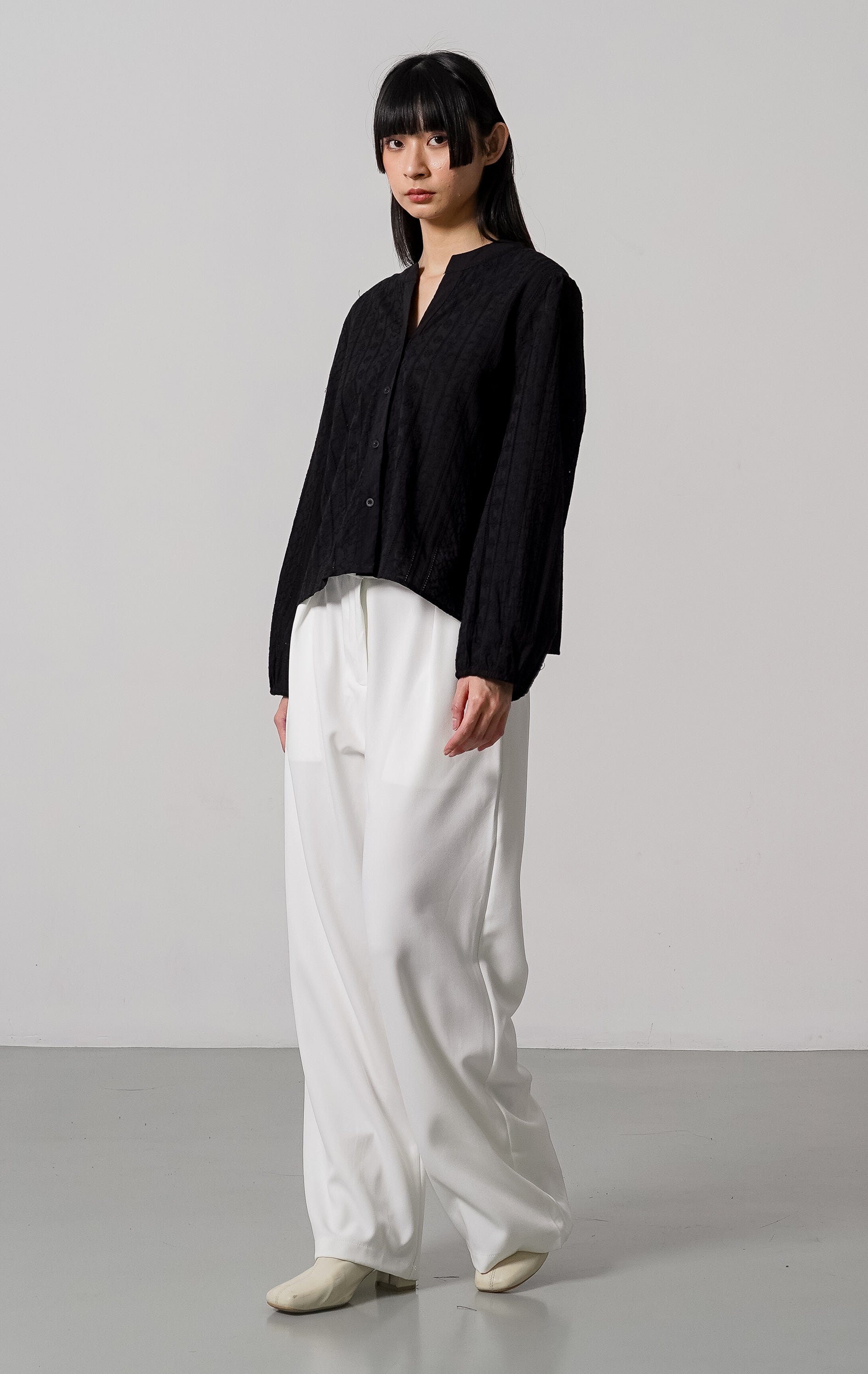 Flora Top Black