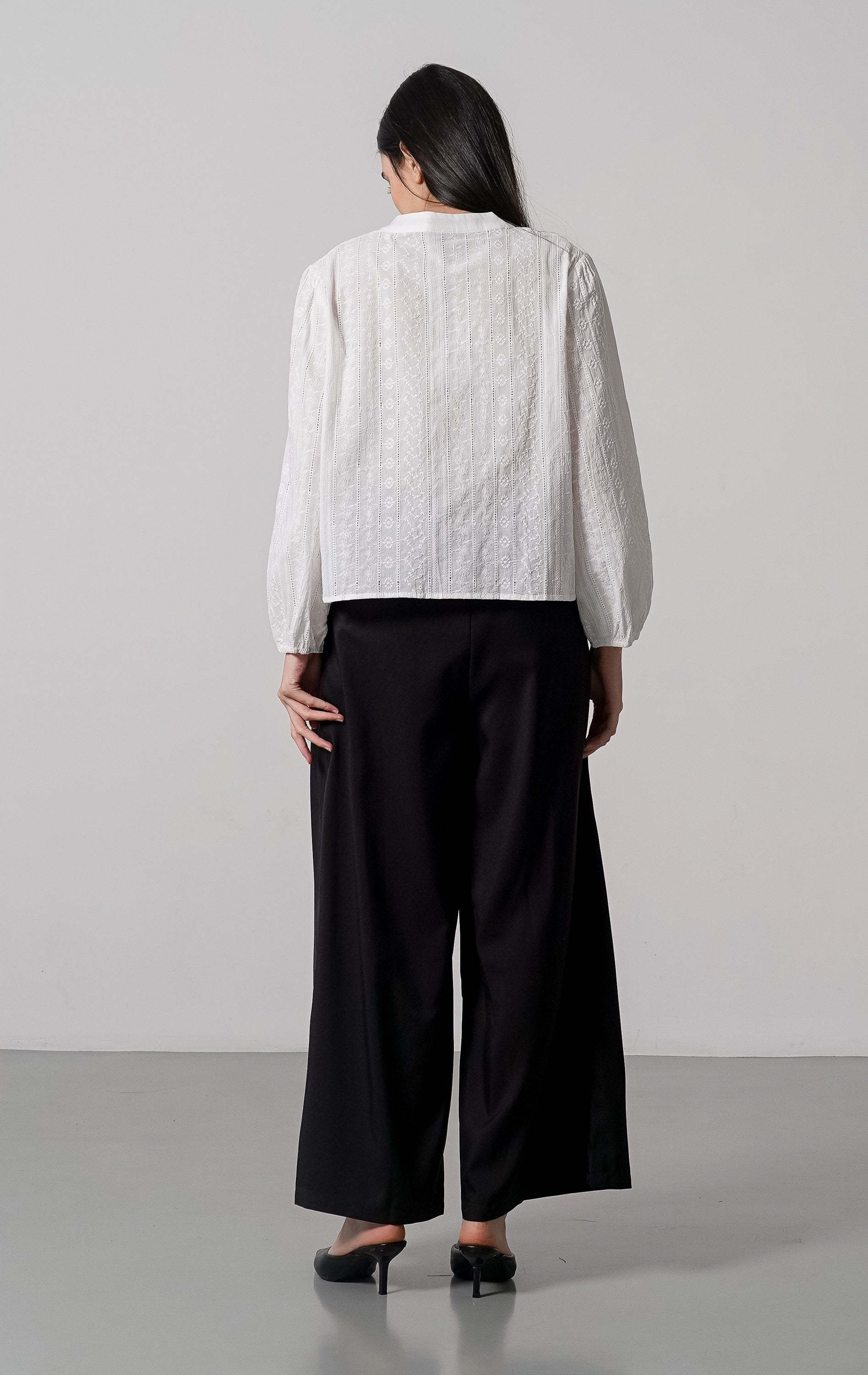 Flora Top White