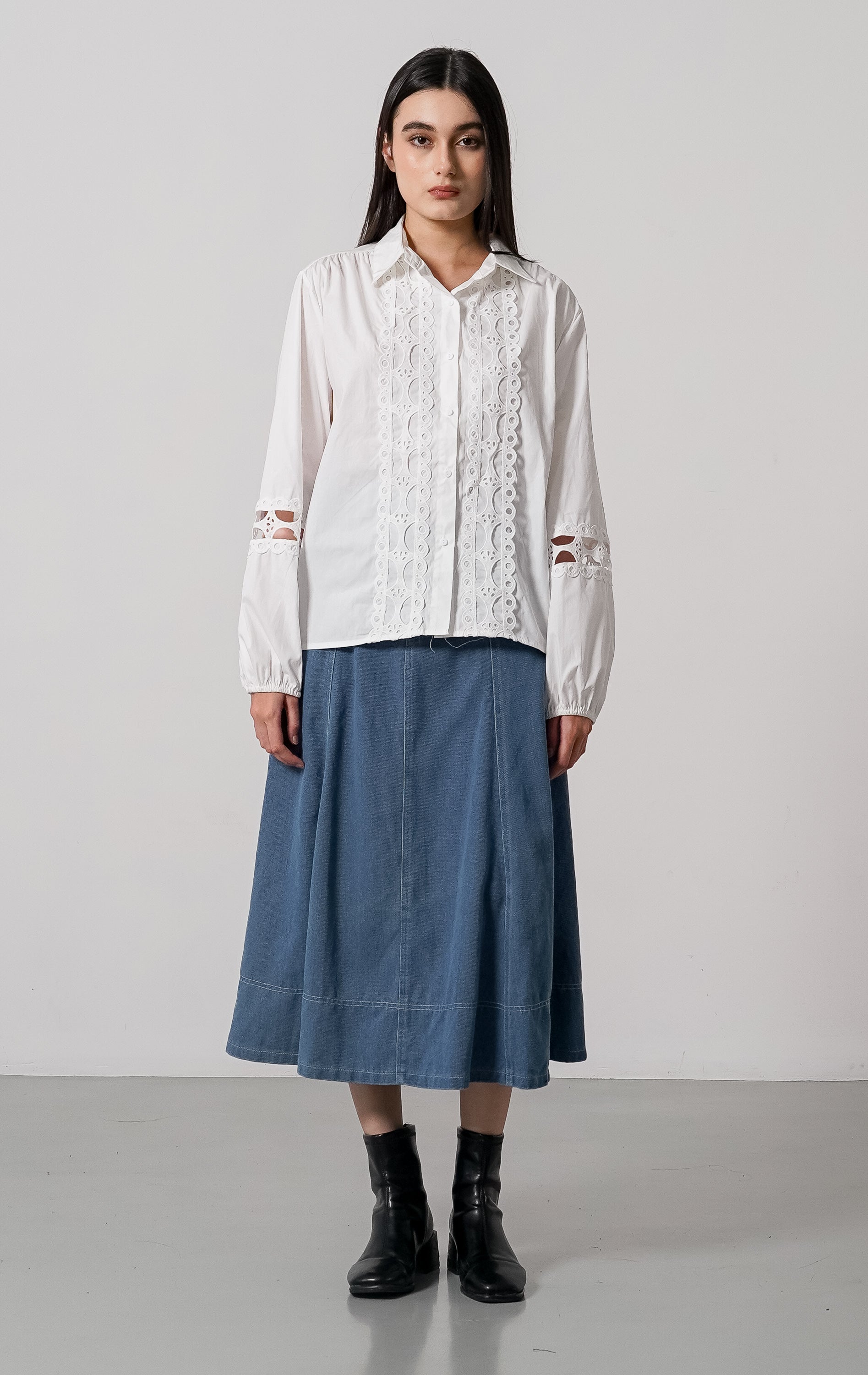 Silvia Top White