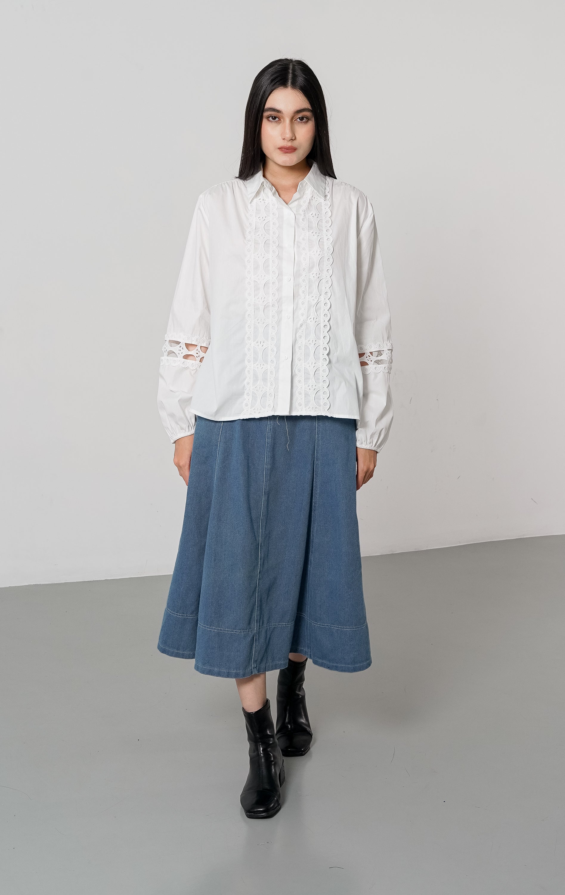 Silvia Top White