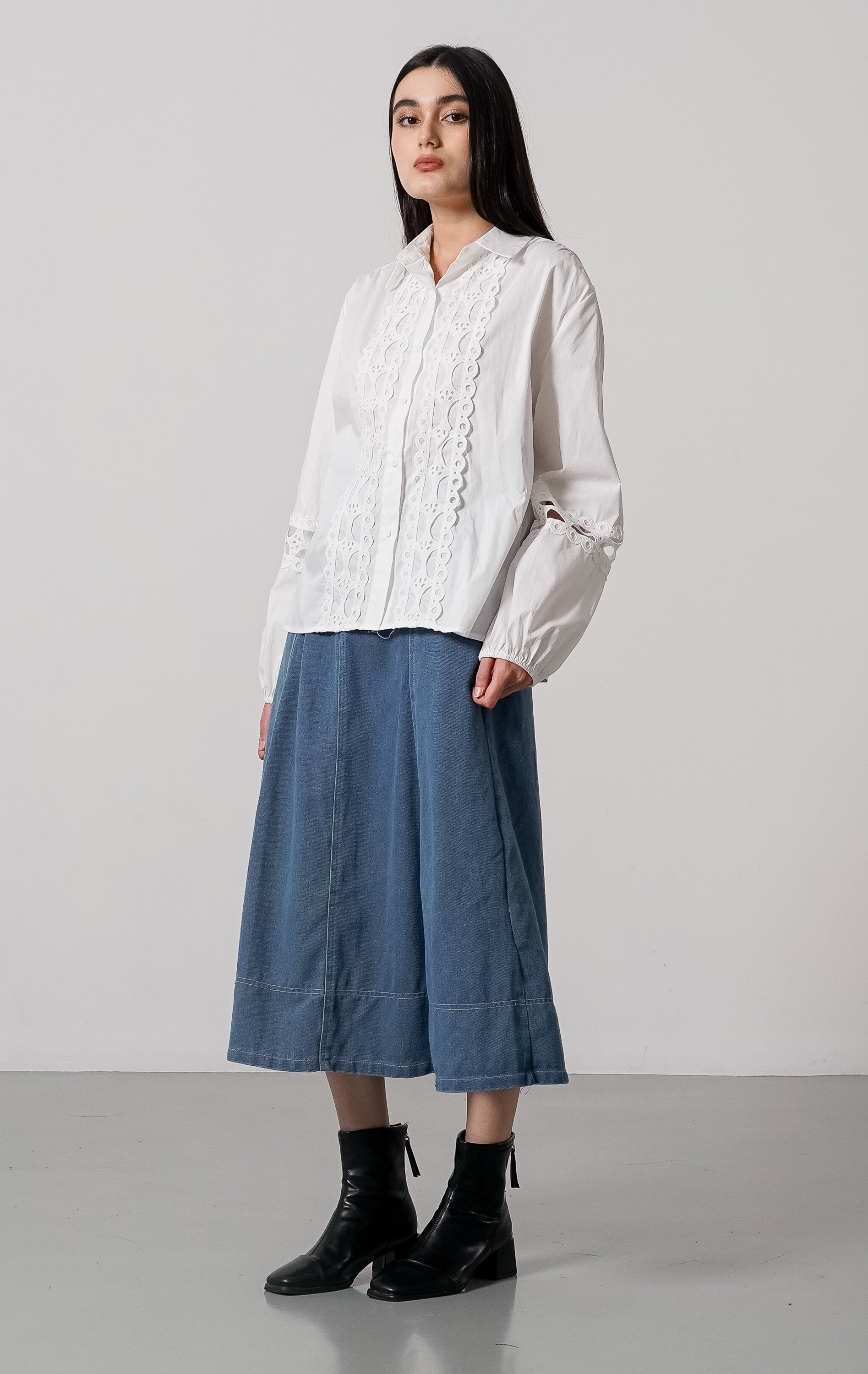 Silvia Top White