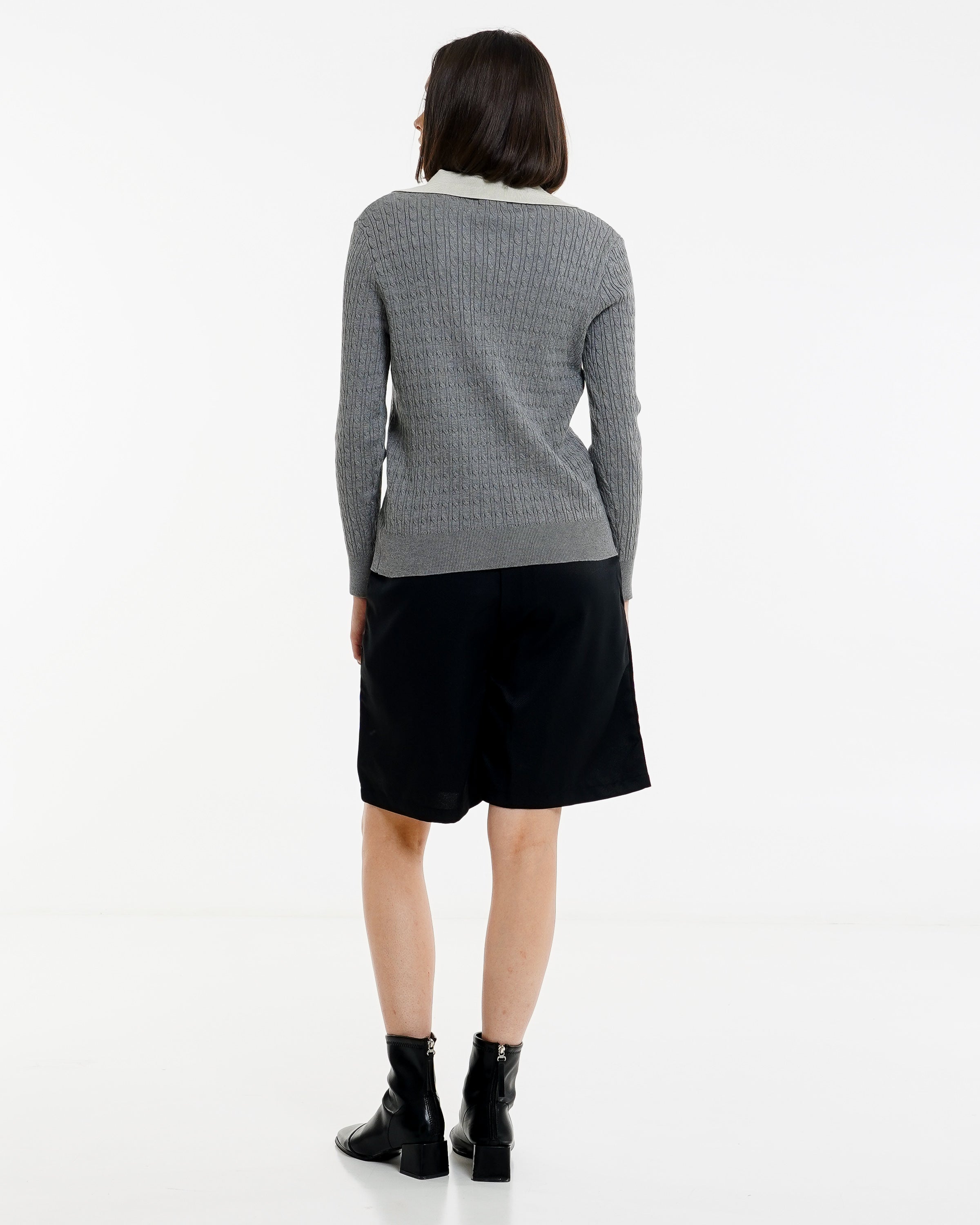 Anne Top Grey