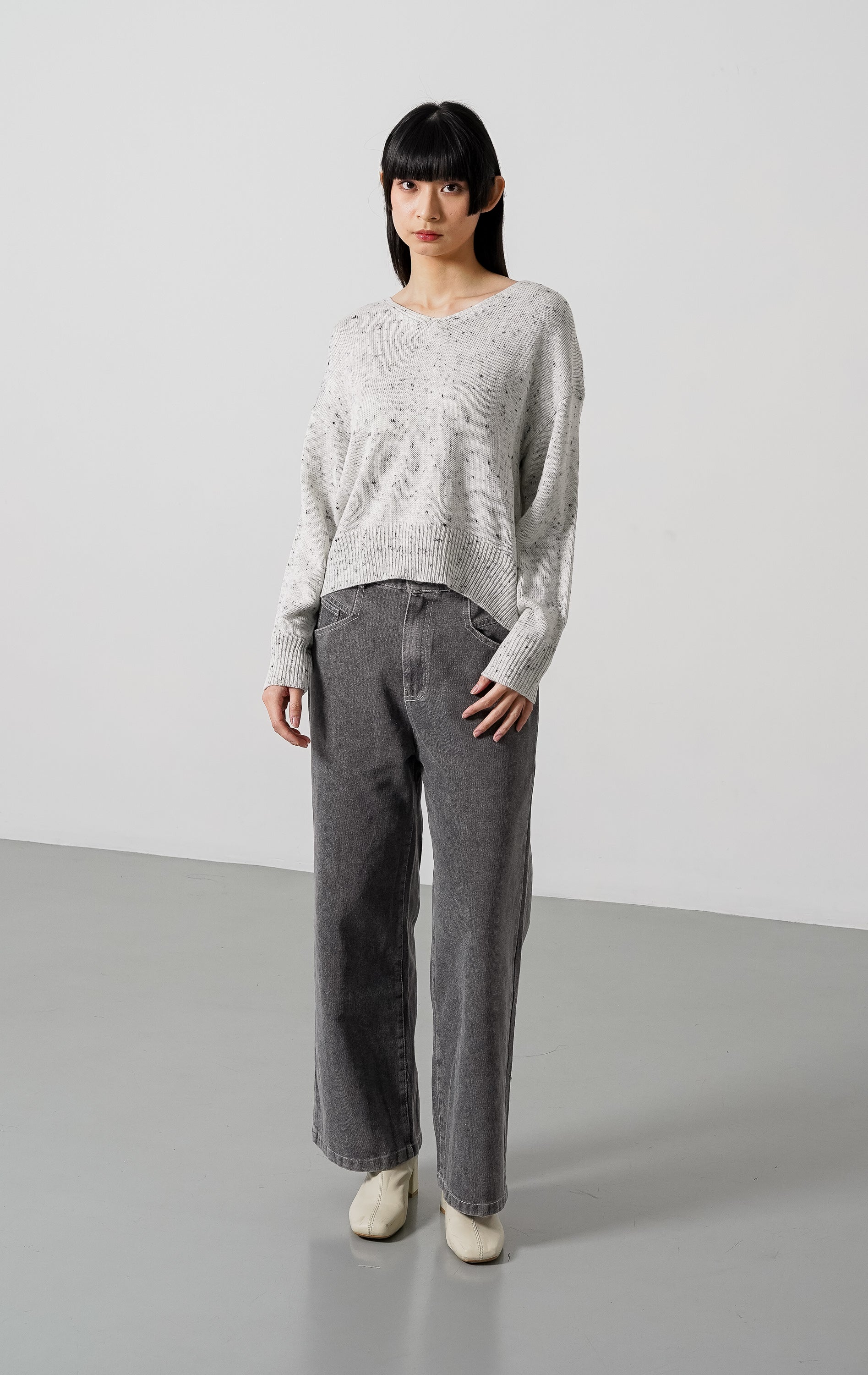 Chester Top Light Grey