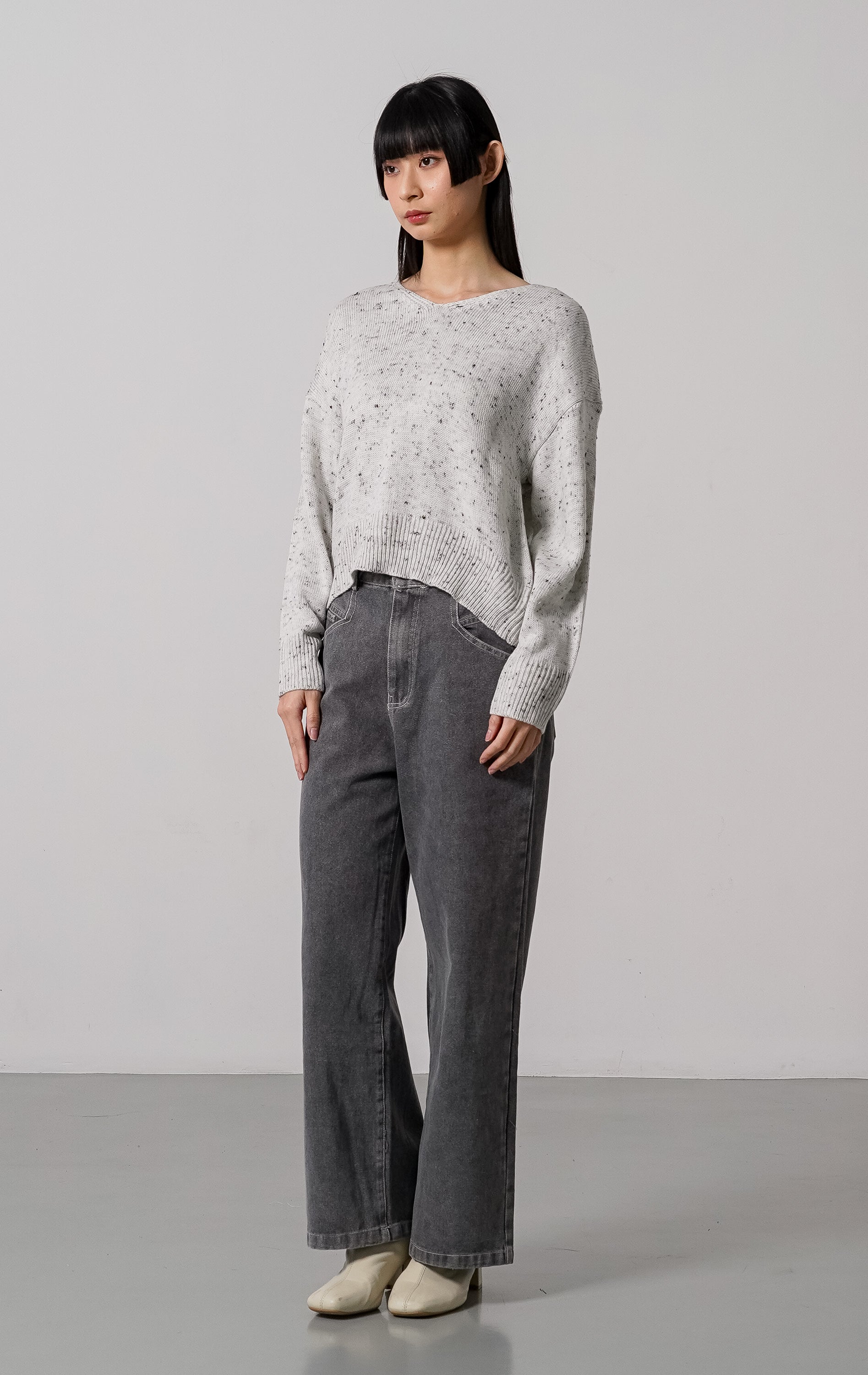 Chester Top Light Grey