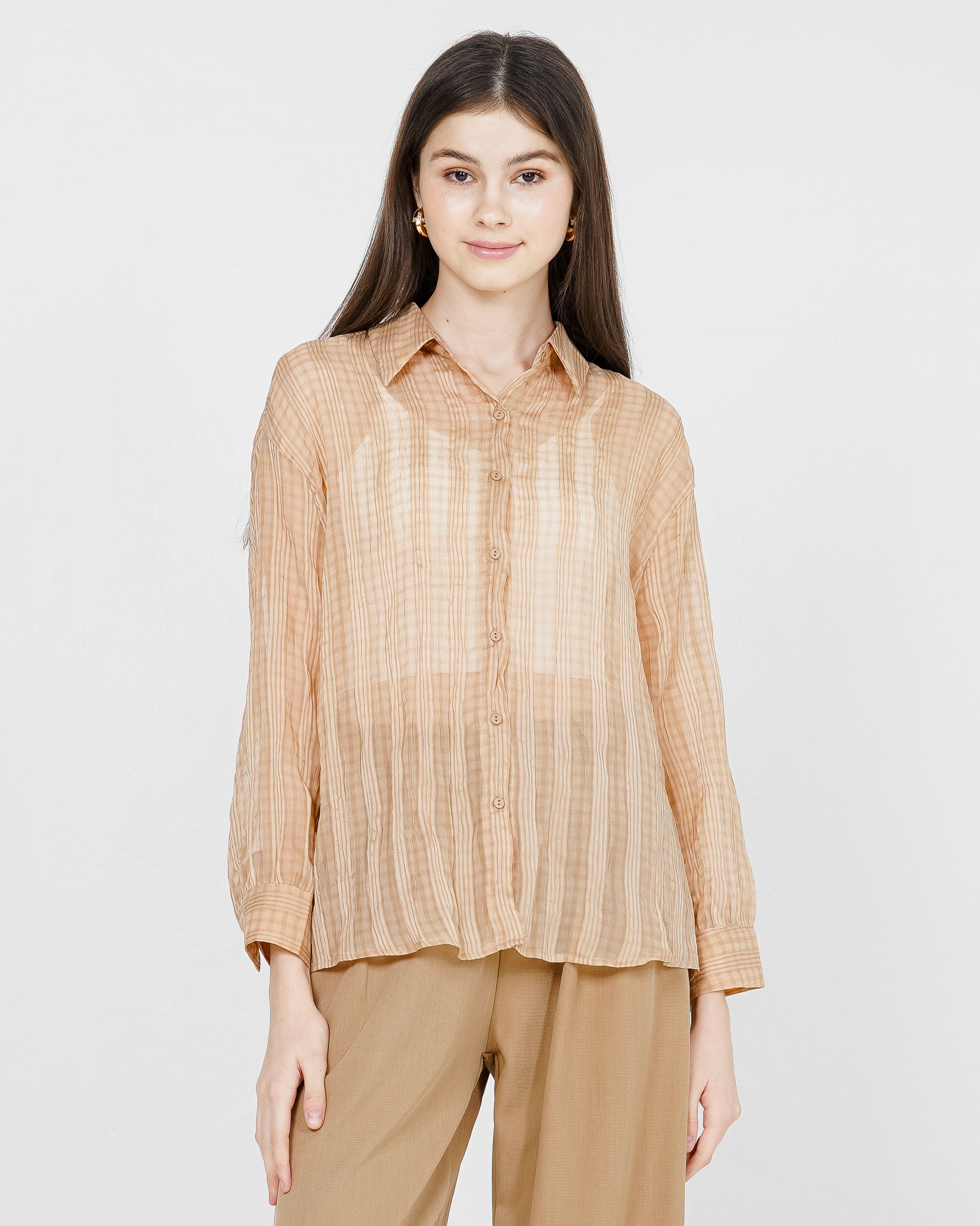 Theresia Top Brown